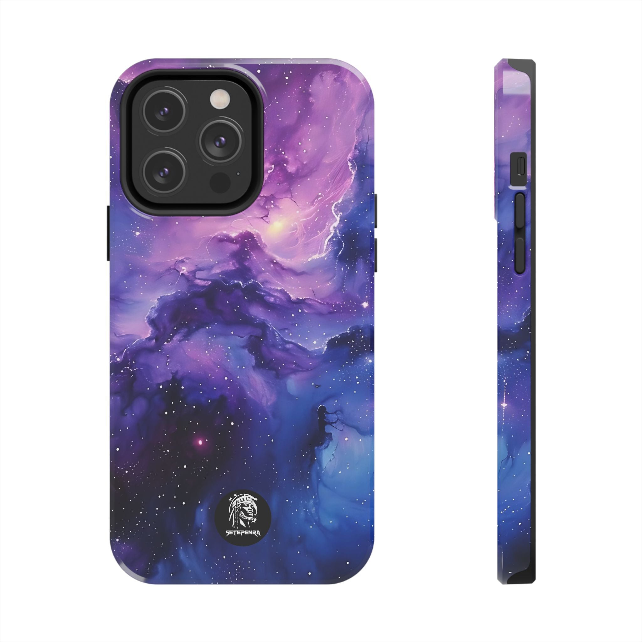 Purple Cosmos Tough Phone Case (For iPhone, Galaxy & More)