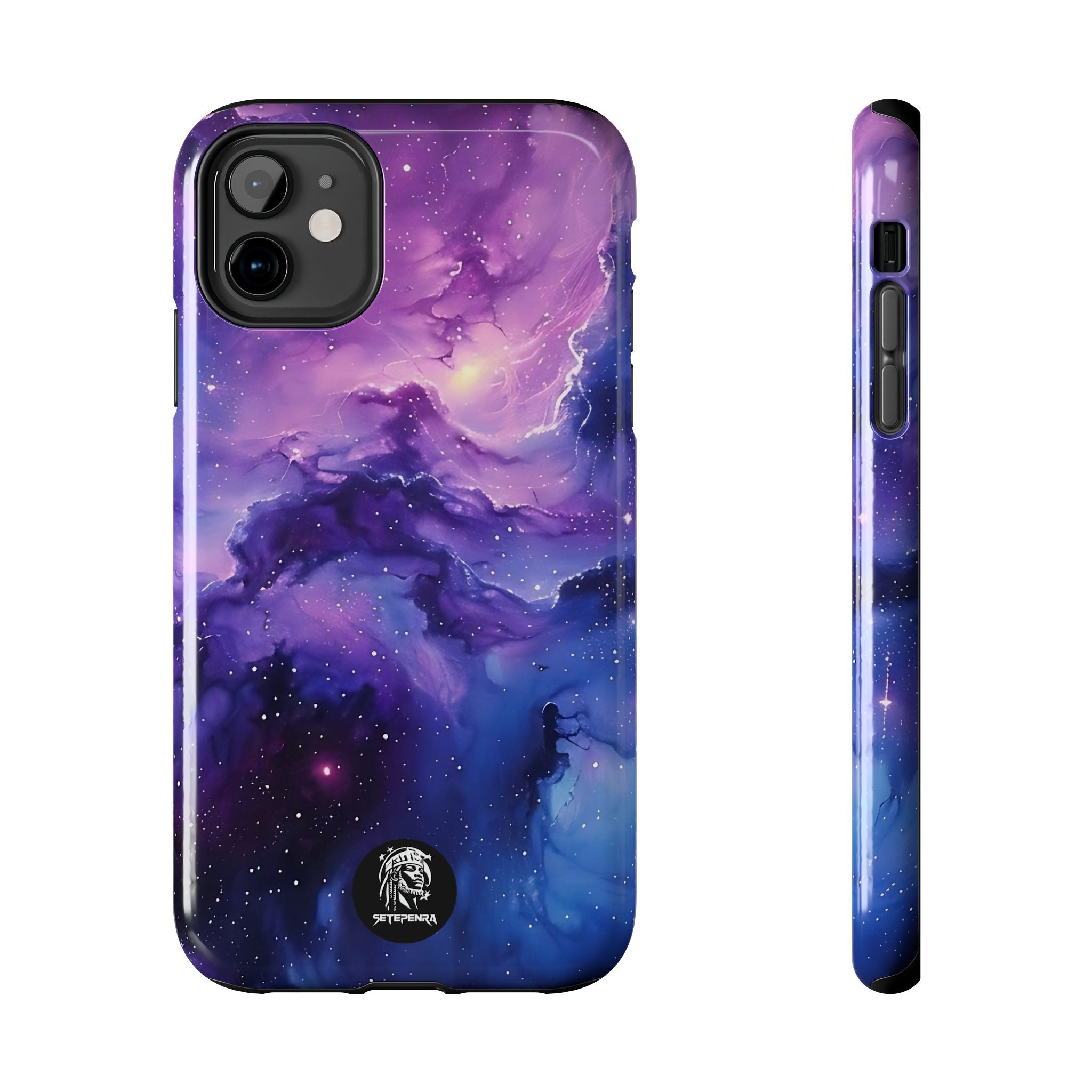 Purple Cosmos Tough Phone Case (For iPhone, Galaxy & More) SETEPENRA Phone Case.