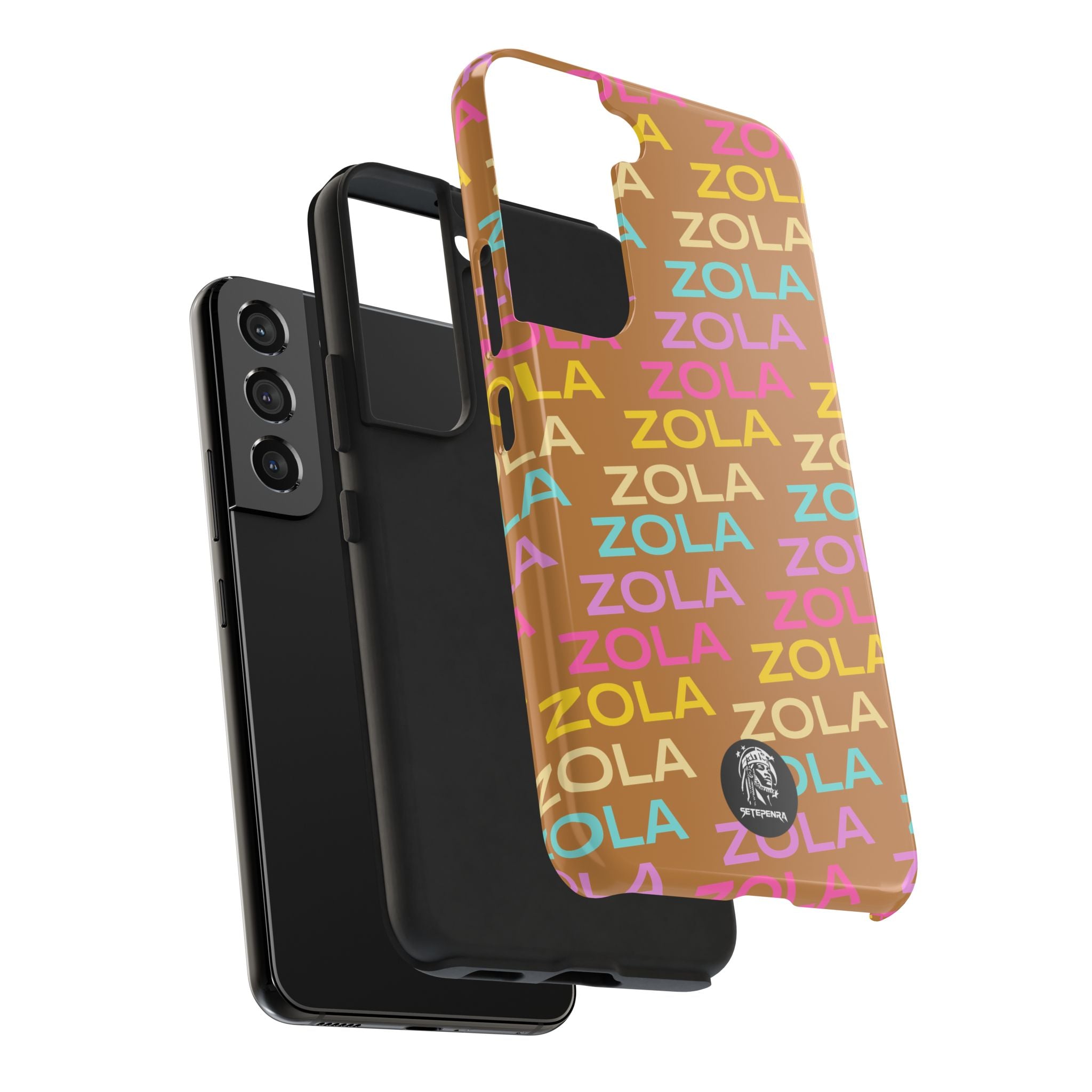 Zola Tough Phone Case (For iPhone, Galaxy & More) - Light Brown