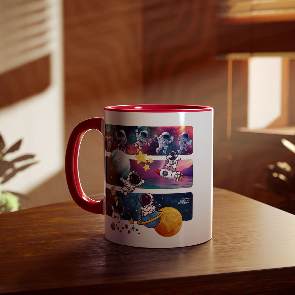 Astro Cosmo (V2.0) Accent Mug, 11oz (Various Colors)