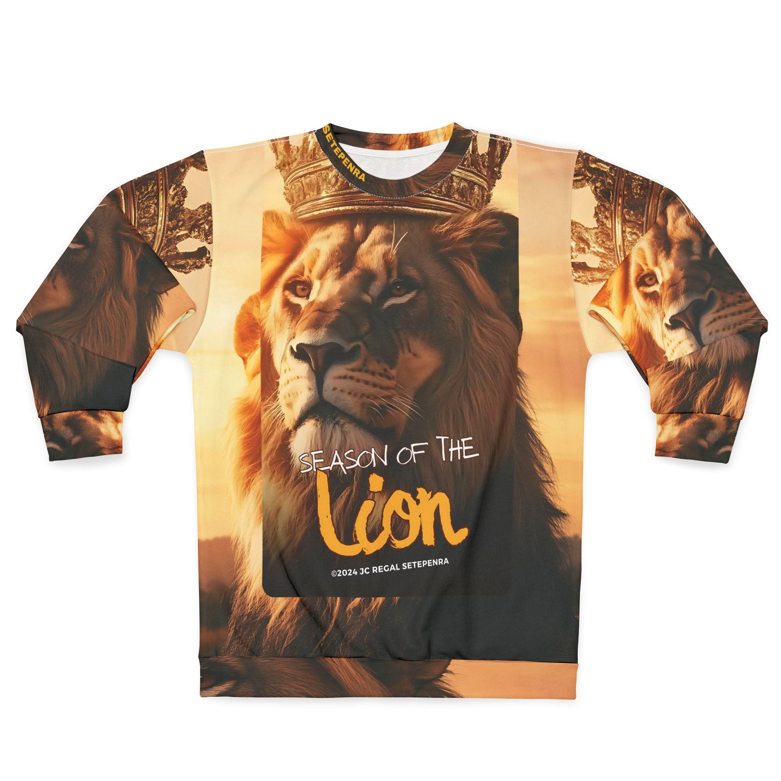 Season Of The Lion Unisex Sweatshirt SETEPENRA All Over Prints.