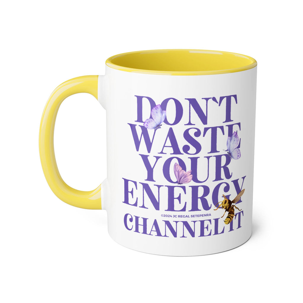 Channel It Accent Mug, 11oz (Various Colors)