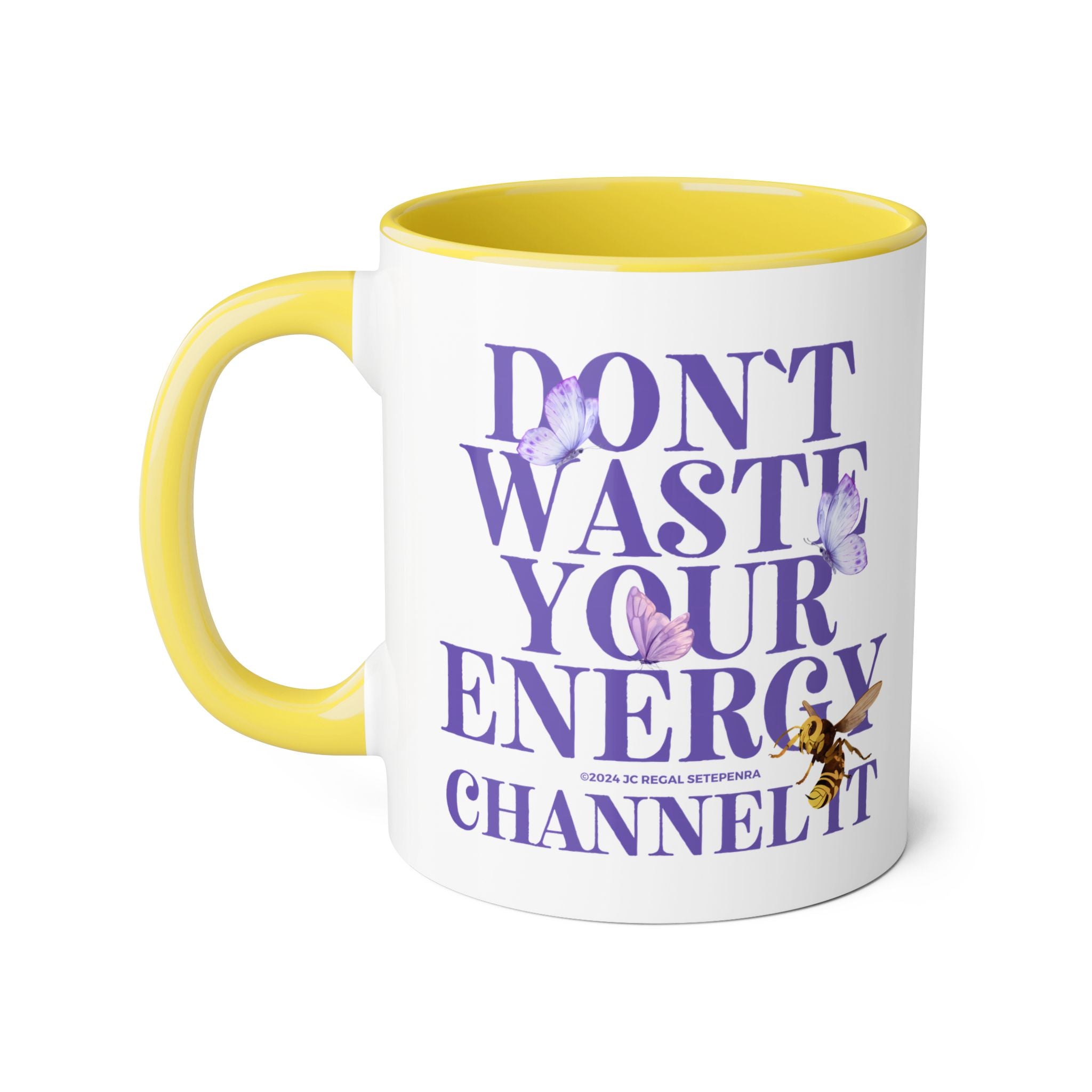 Channel It Accent Mug, 11oz (Various Colors)