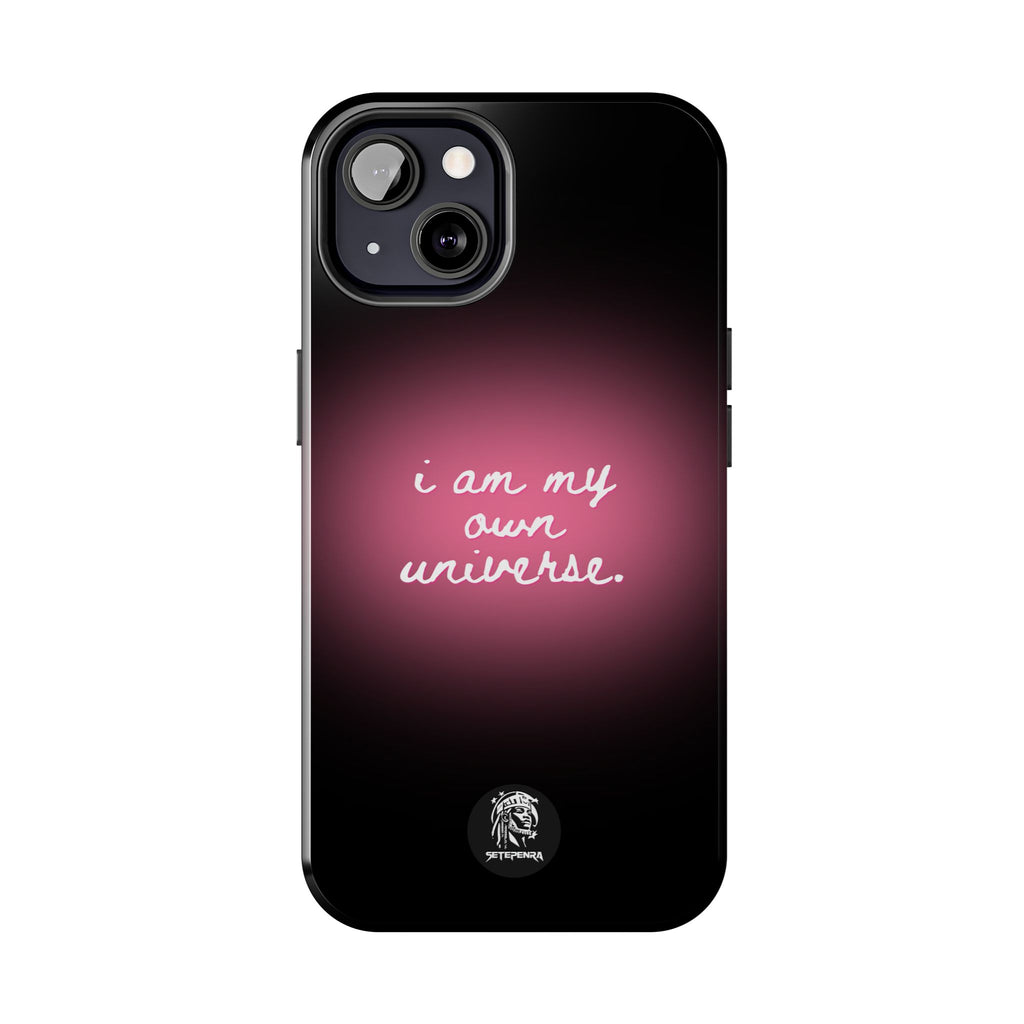 I Am My Own Universe Tough Phone Case (For iPhone, Galaxy & More) - Black