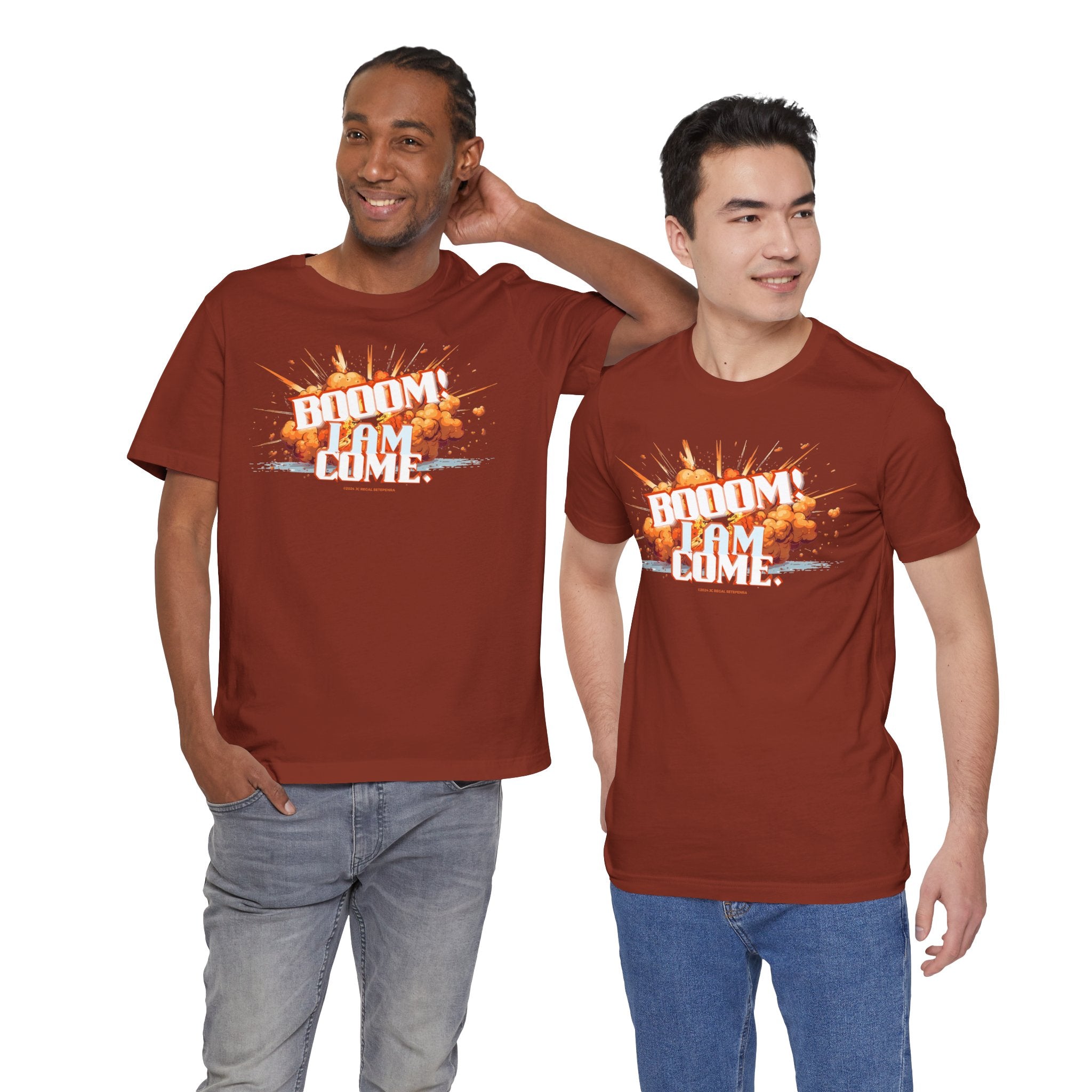 BOOOM! I AM COME Unisex Jersey Short Sleeve Tee
