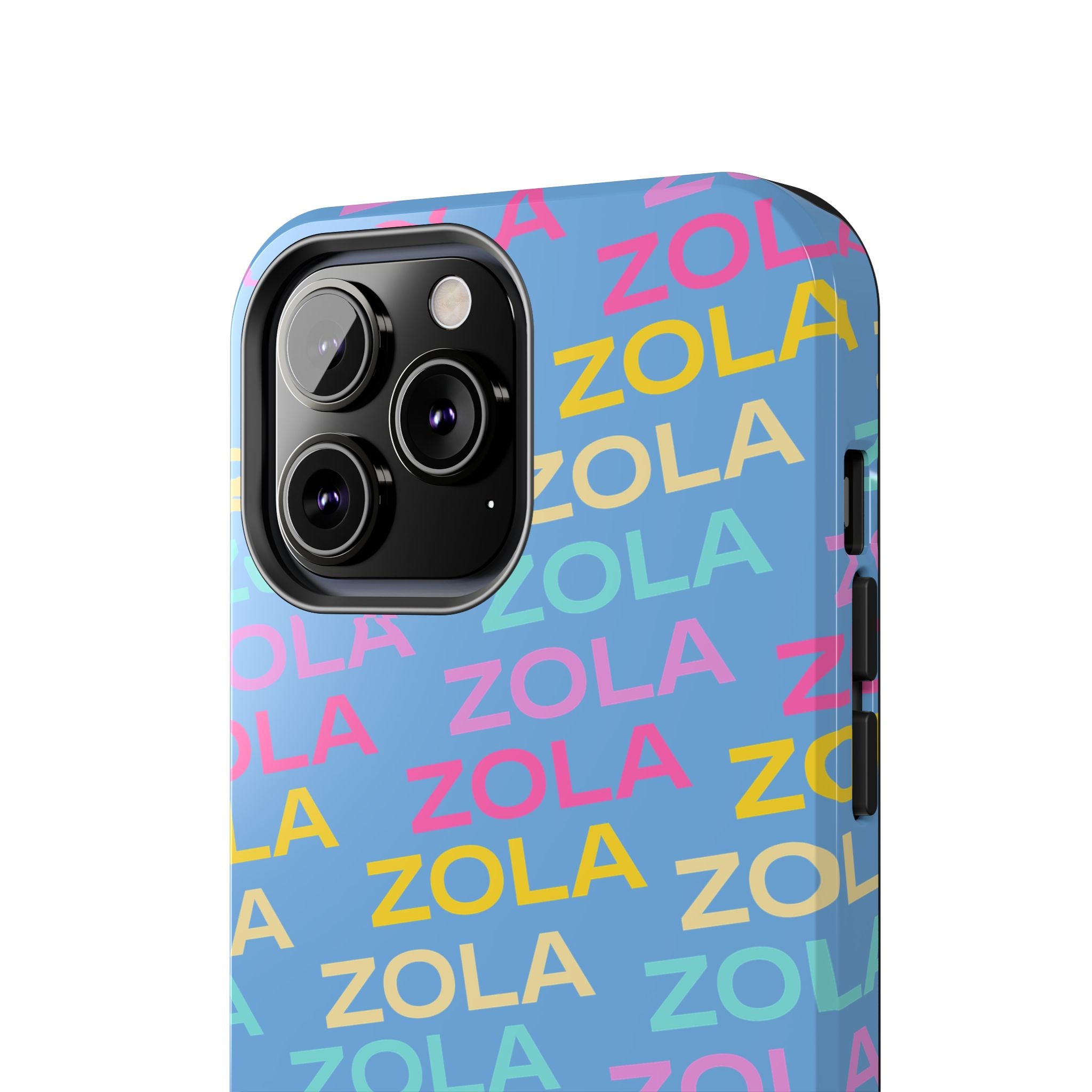 Zola Tough Phone Case (For iPhone, Galaxy & More) - Light Blue
