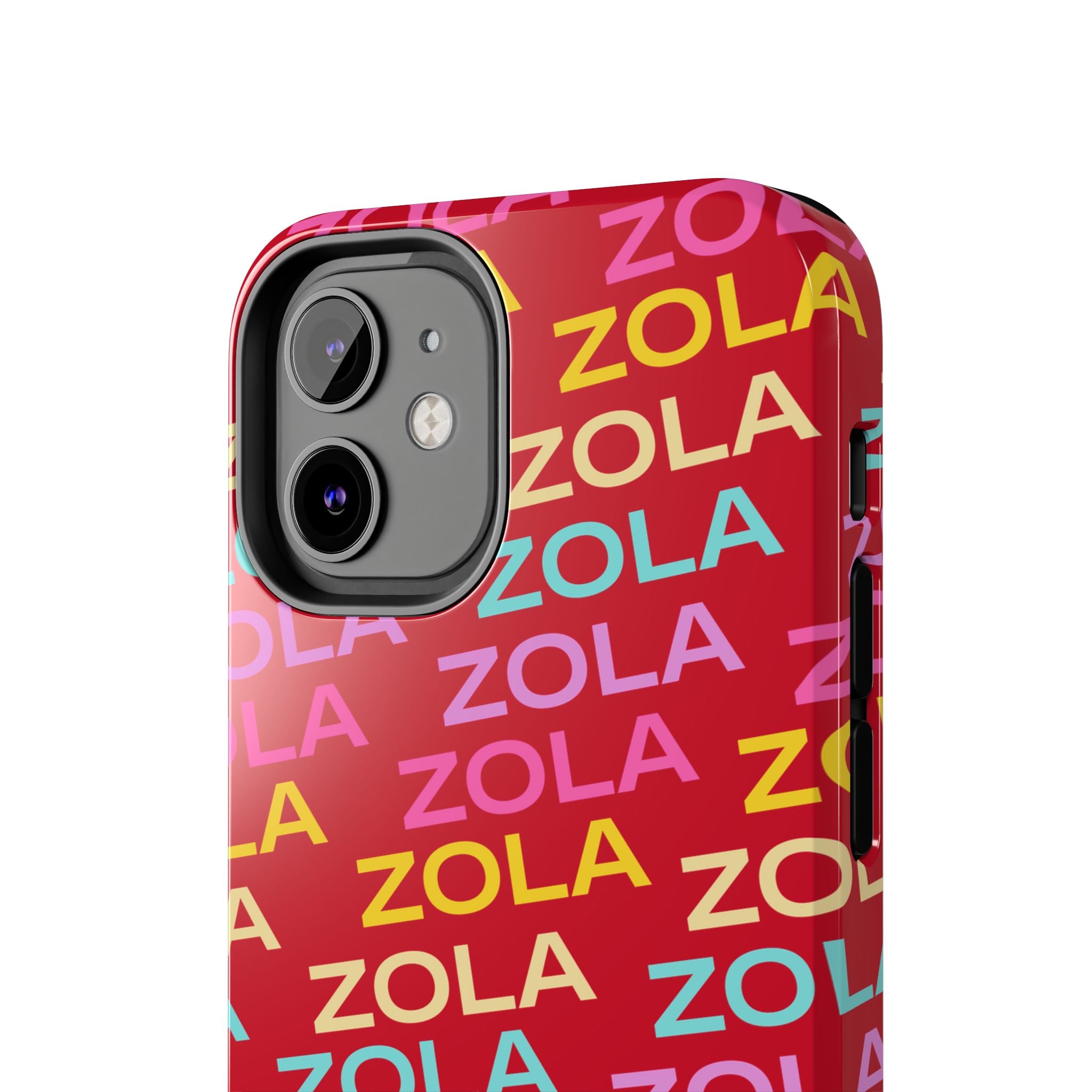 Zola Tough Phone Case (For iPhone, Galaxy & More) - Dark Red