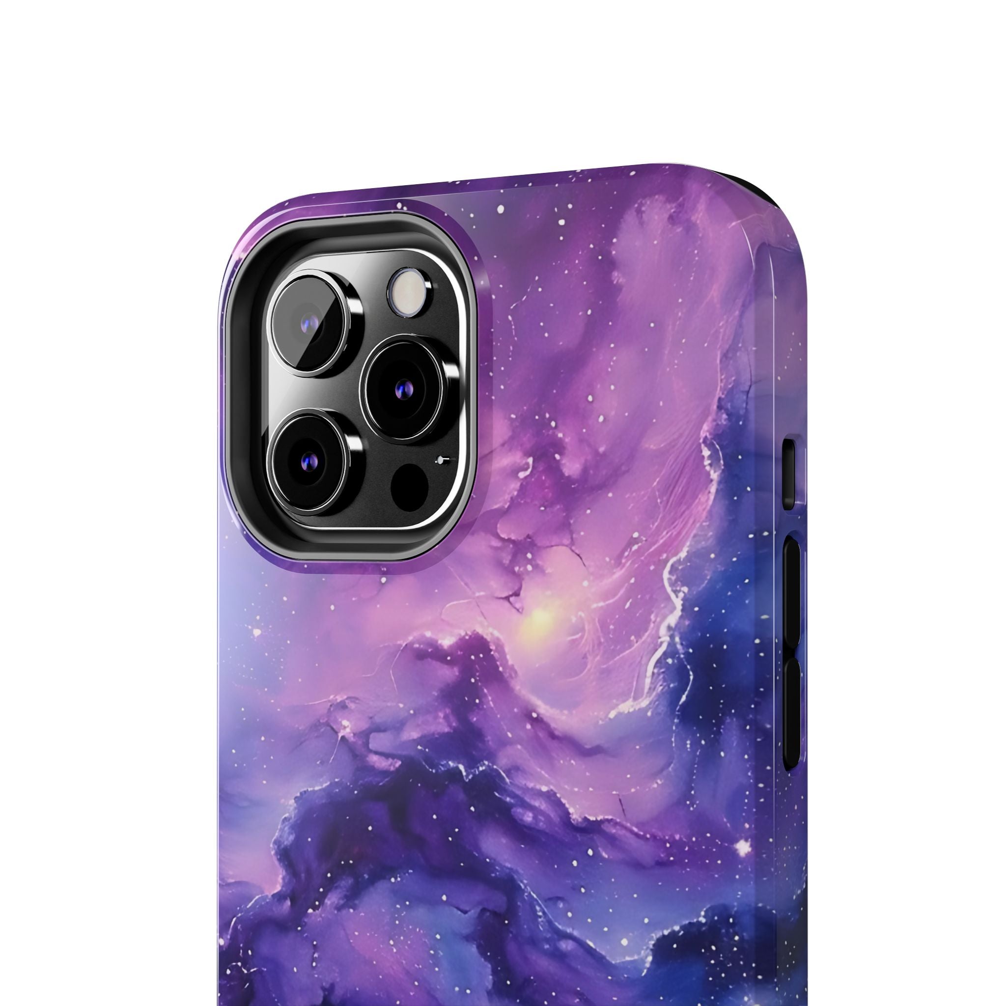 Purple Cosmos Tough Phone Case (For iPhone, Galaxy & More)