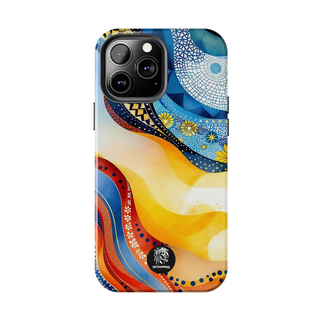 Afrikana Kolor Tough Phone Case (For iPhone, Galaxy & More)