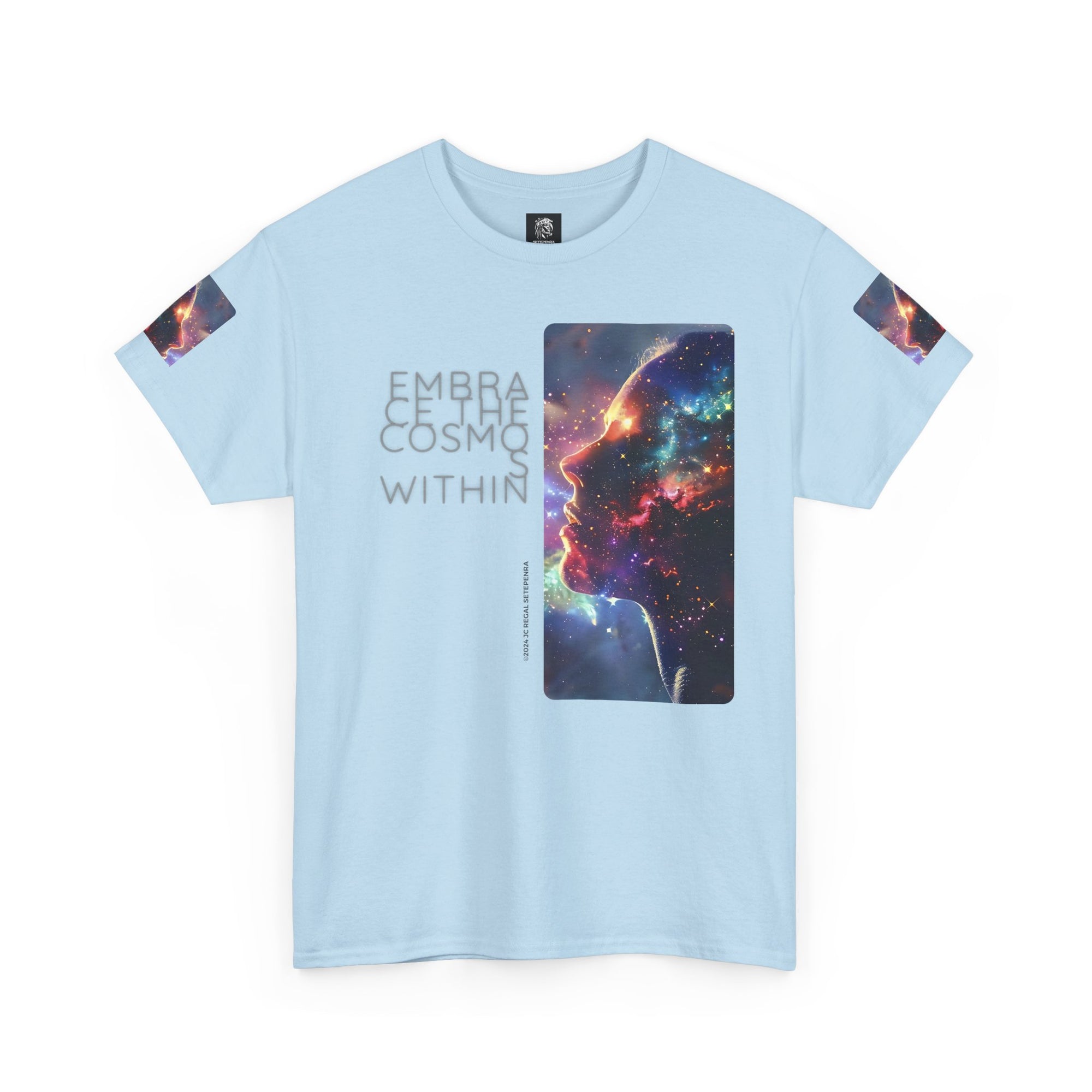Embrace The Cosmos Within Unisex Heavy Cotton Tee