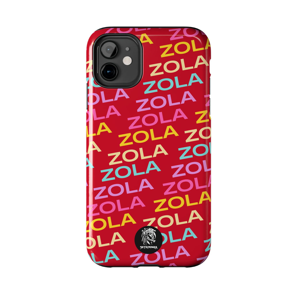 Zola Tough Phone Case (For iPhone, Galaxy & More) - Dark Red
