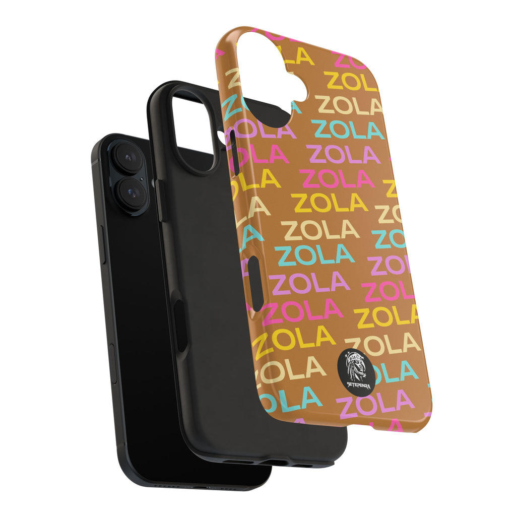 Zola Tough Phone Case (For iPhone, Galaxy & More) - Light Brown
