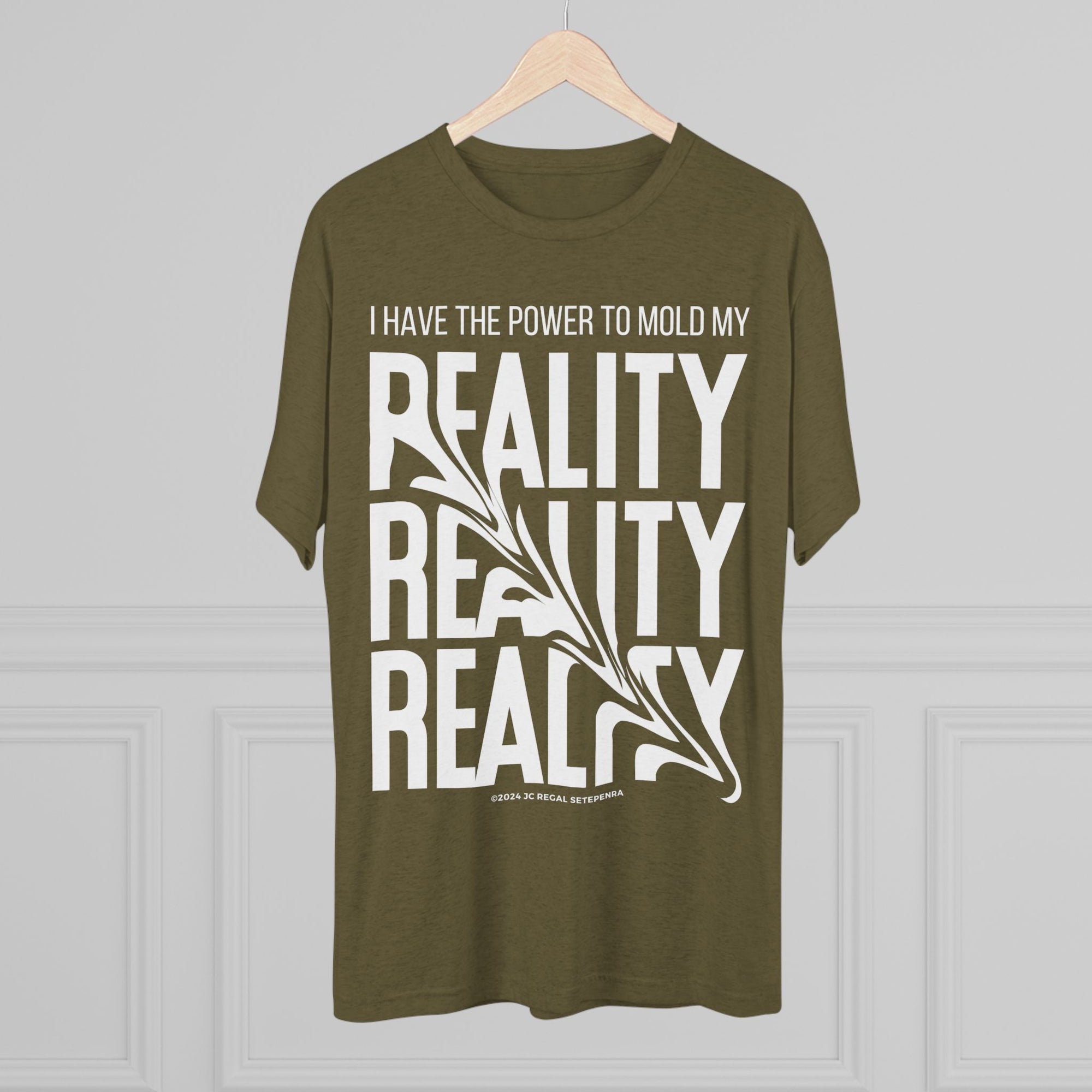 Mold Reality Unisex Tri-Blend Crew Tee SETEPENRA T-Shirt.
