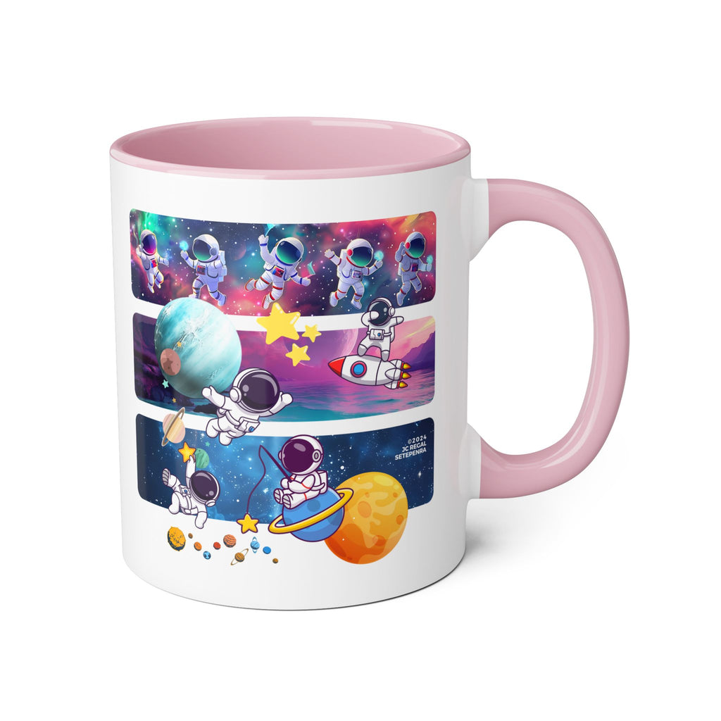 Astro Cosmo (V2.0) Accent Mug, 11oz (Various Colors)