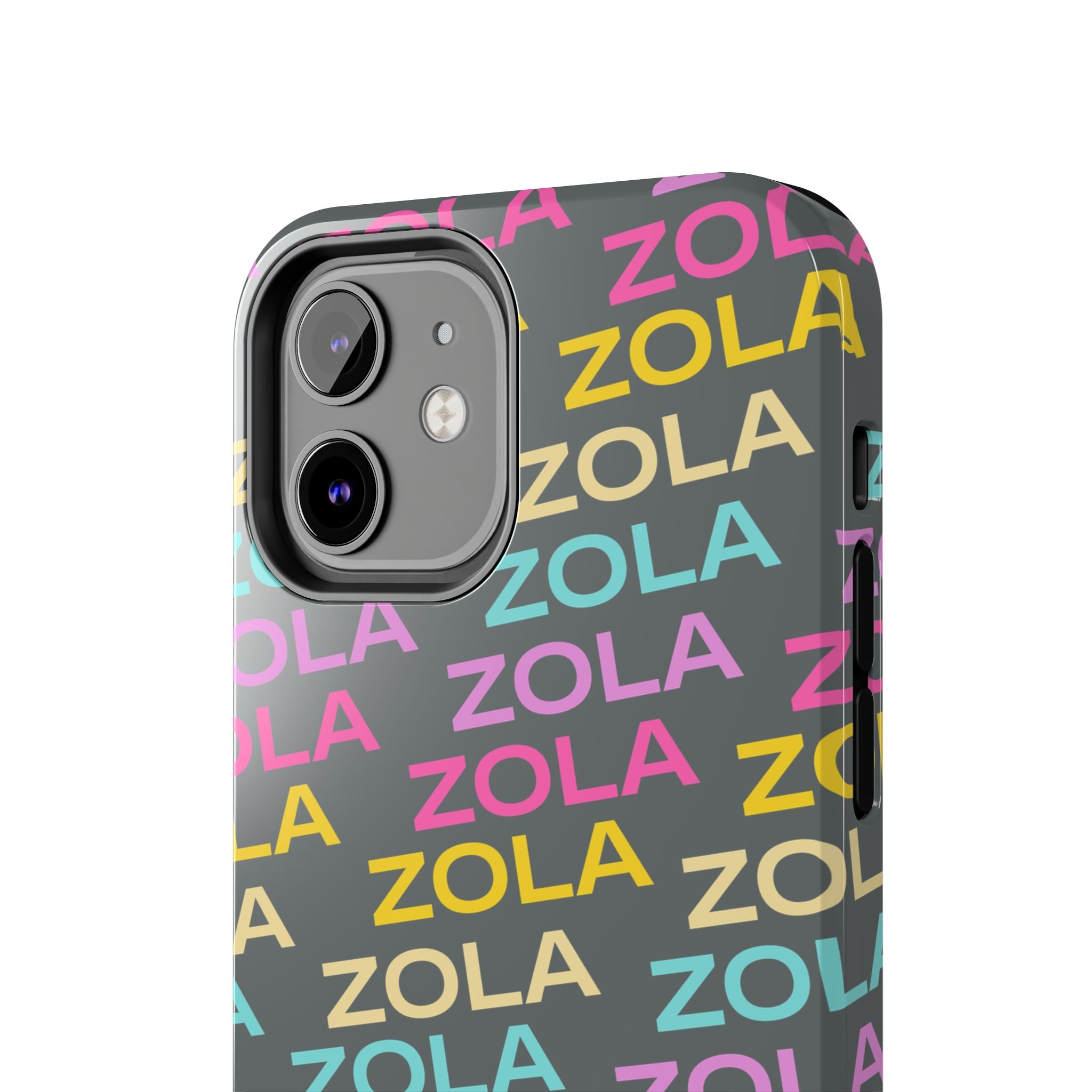 Zola Tough Phone Case (For iPhone, Galaxy & More) - Dark Grey