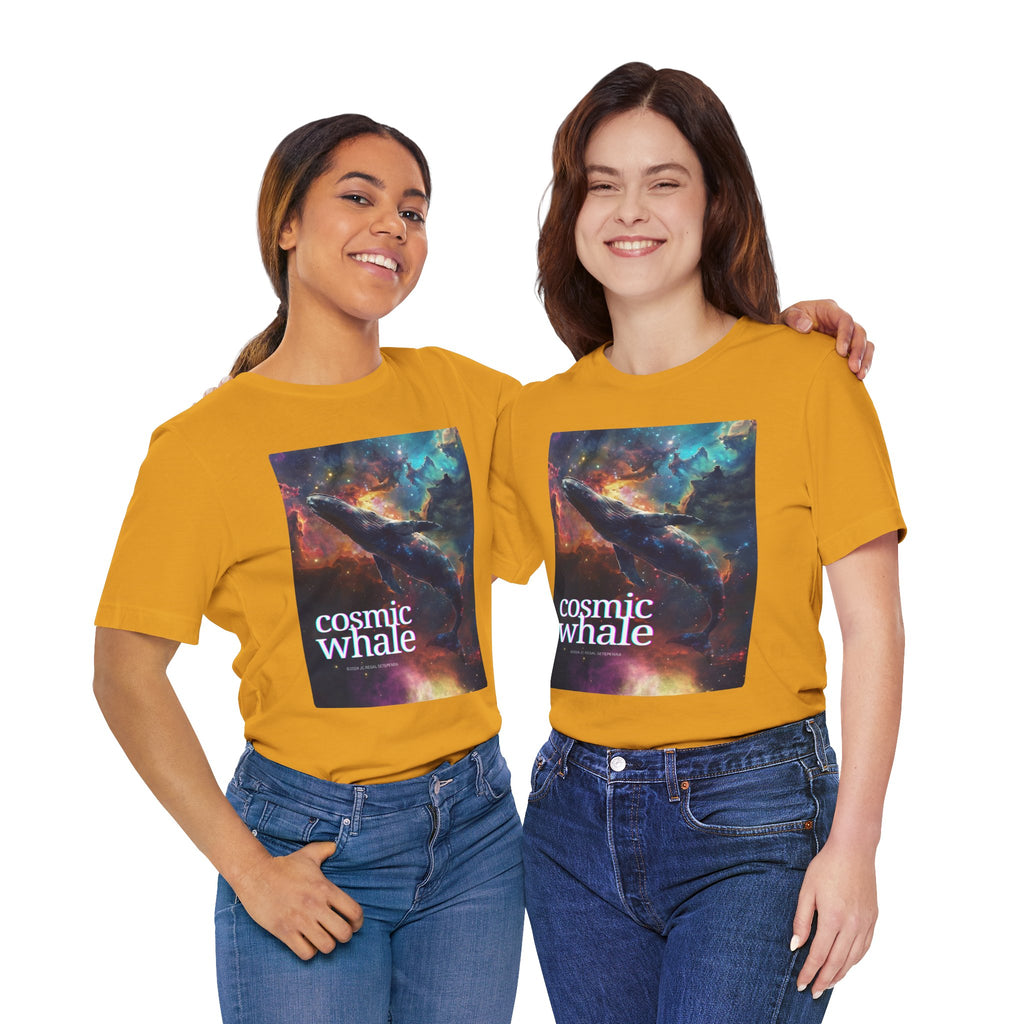 Cosmic Whale Unisex Jersey Short Sleeve Tee