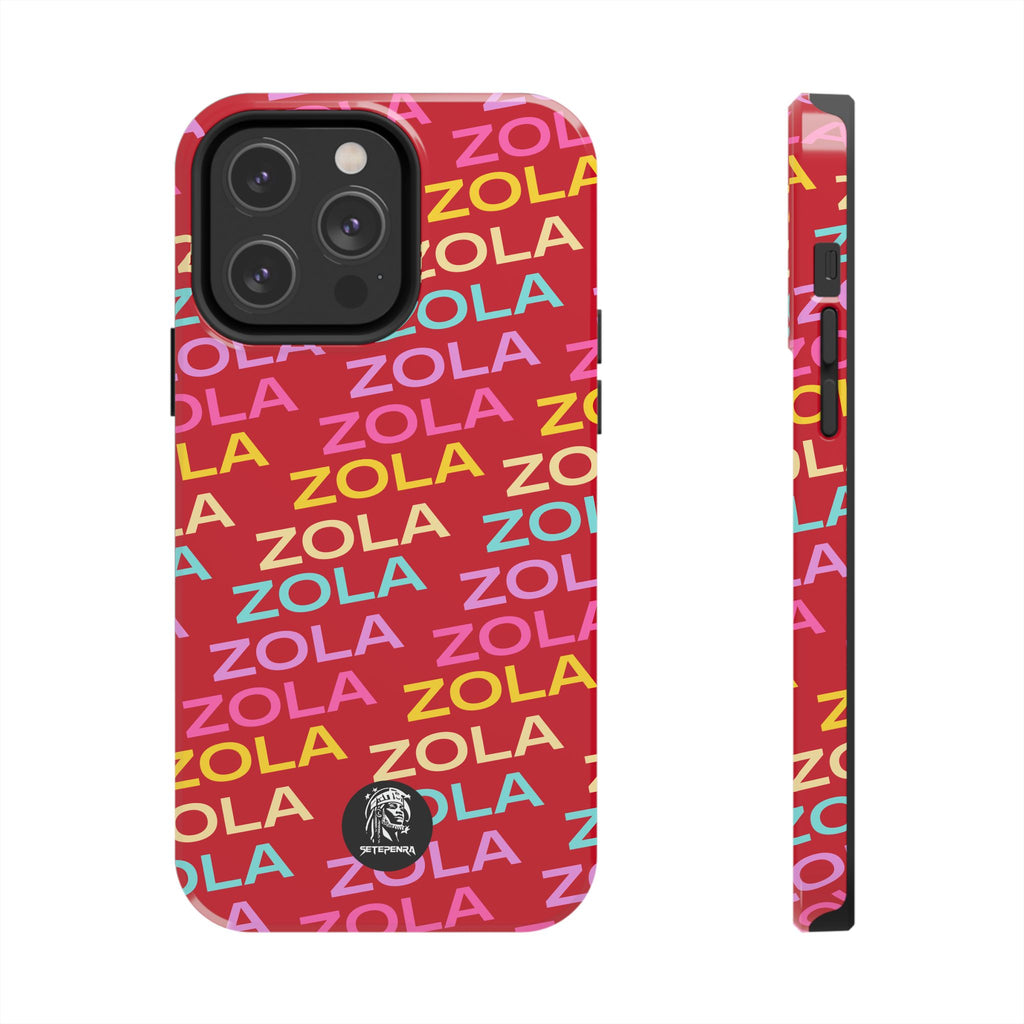 Zola Tough Phone Case (For iPhone, Galaxy & More) - Dark Red