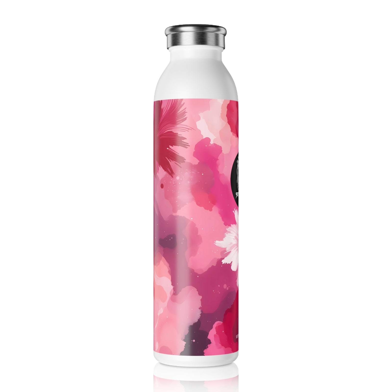 Pinking Bloom Slim Water Bottle SETEPENRA Mug.