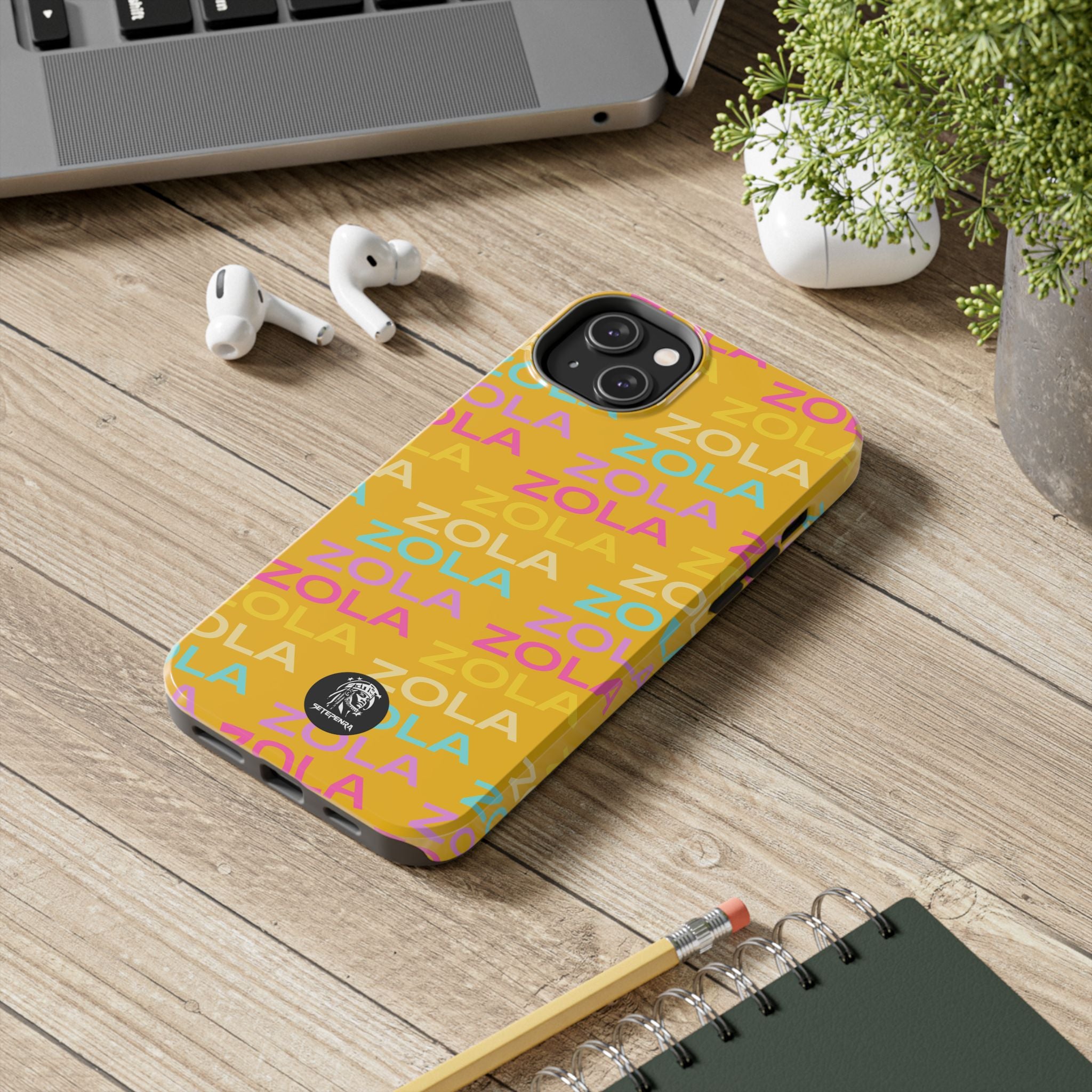 Zola Tough Phone Case (For iPhone, Galaxy & More) - Yellow