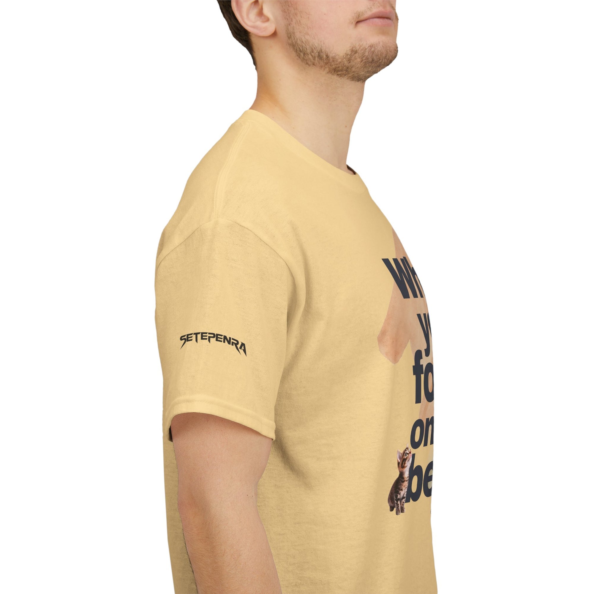 What You Focus On You Become Unisex Heavy Cotton Tee