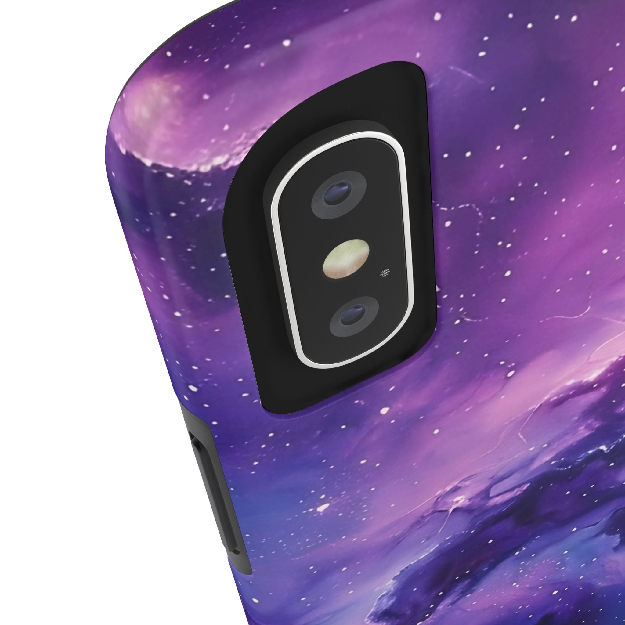 Purple Cosmos Tough Phone Case (For iPhone, Galaxy & More)