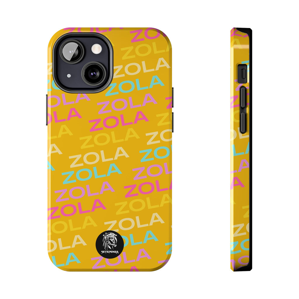 Zola Tough Phone Case (For iPhone, Galaxy & More) - Yellow SETEPENRA Phone Case.