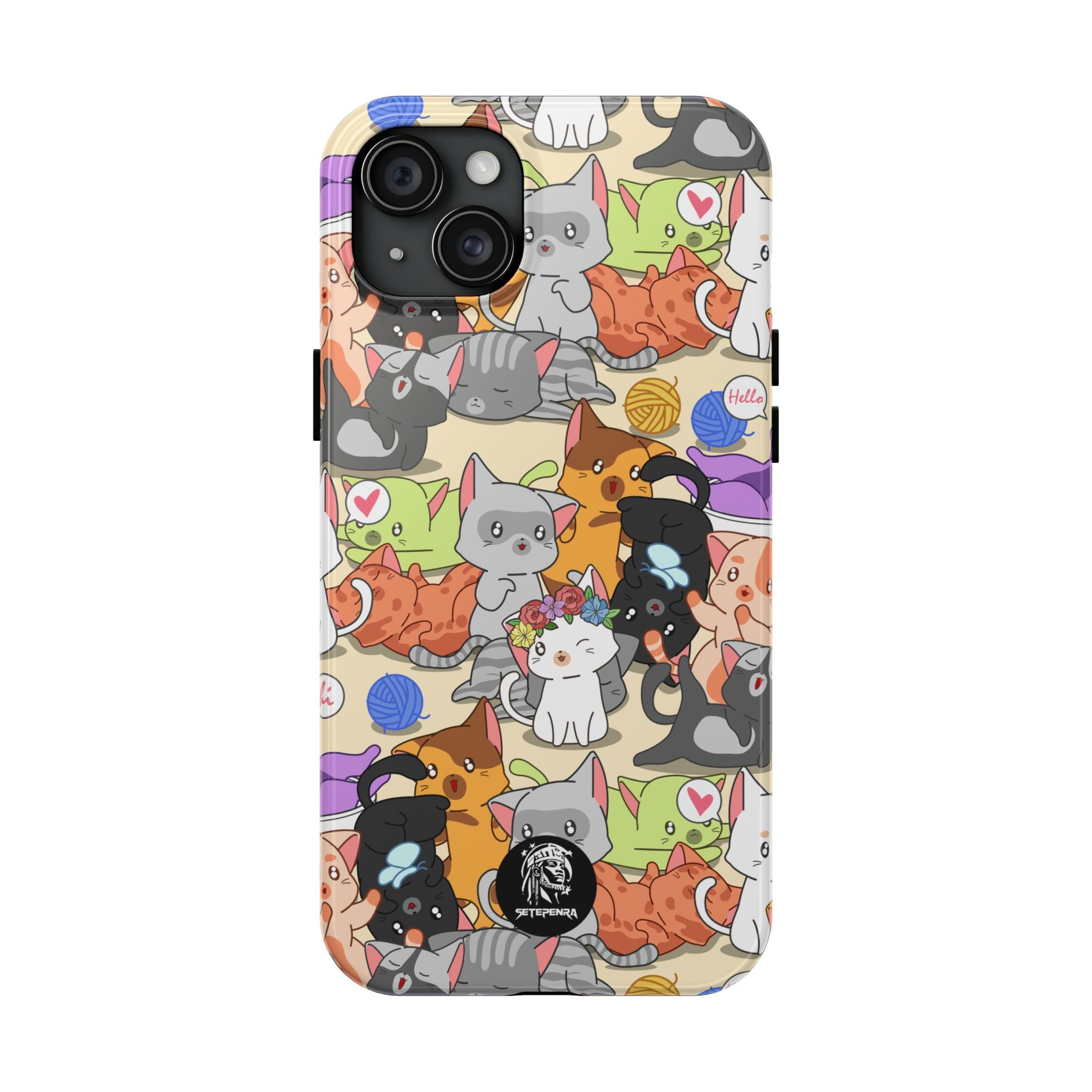 Cats A Lot Tough Phone Case (For iPhone, Galaxy & More)