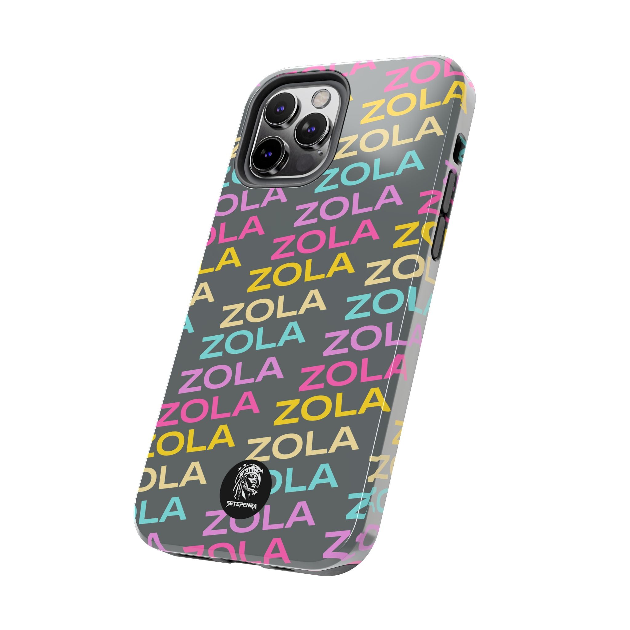 Zola Tough Phone Case (For iPhone, Galaxy & More) - Dark Grey