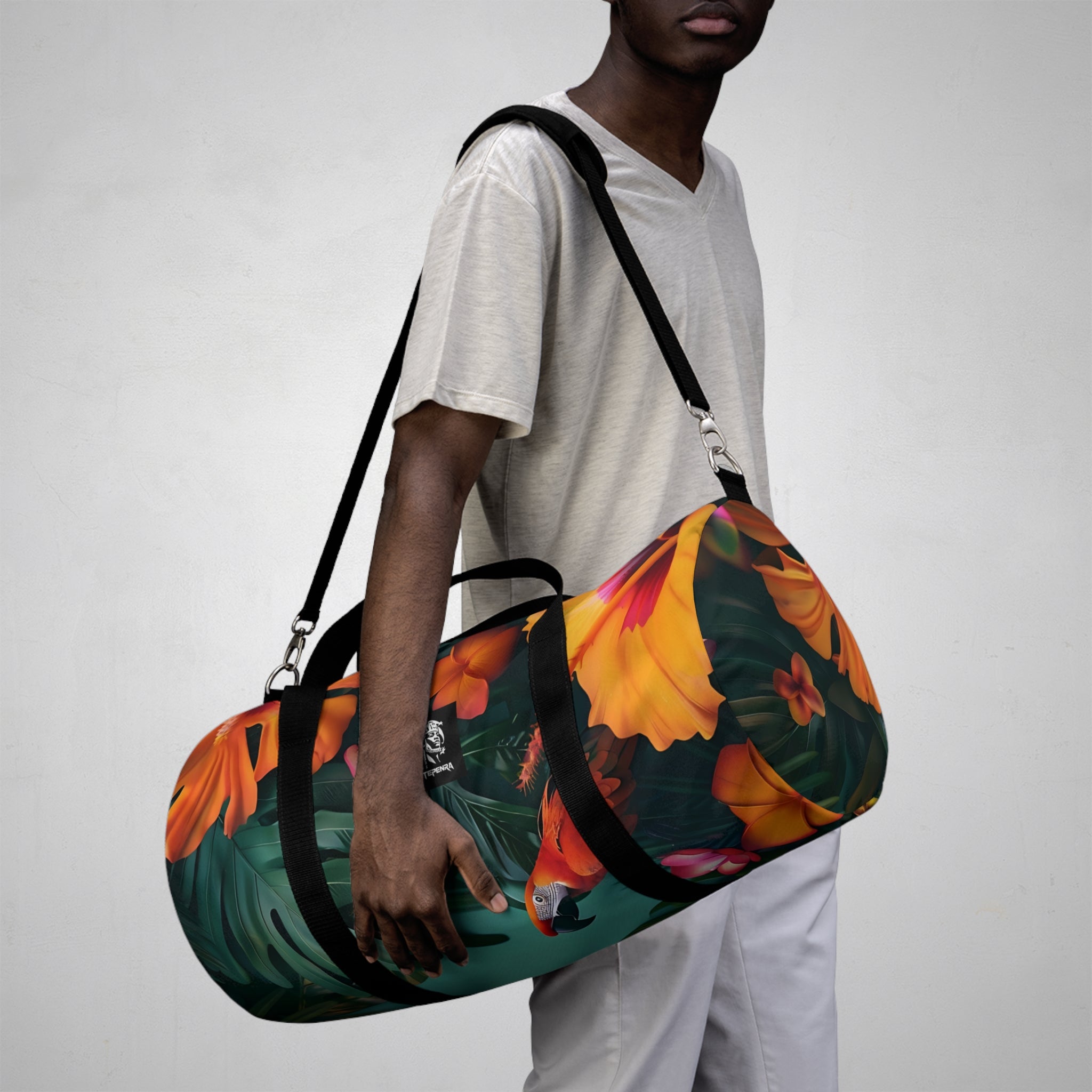 Tropican Retreat (Scene 2) Duffel Bag SETEPENRA Bags.