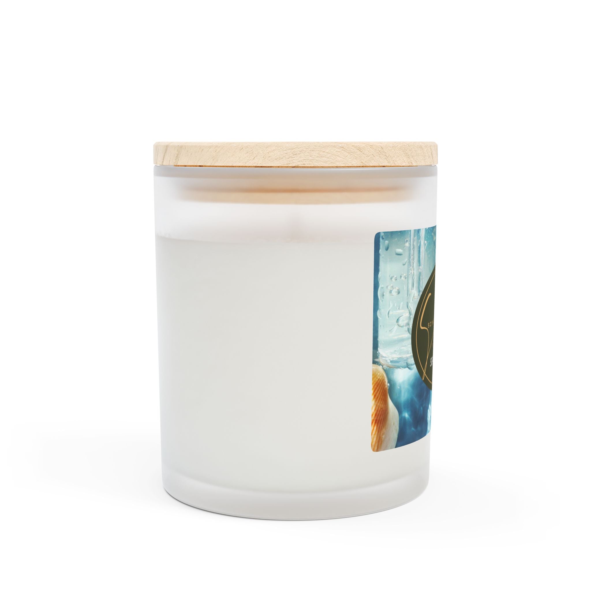 Scintillating Scents by SETEPENRA Frosted Glass Candle, 11oz