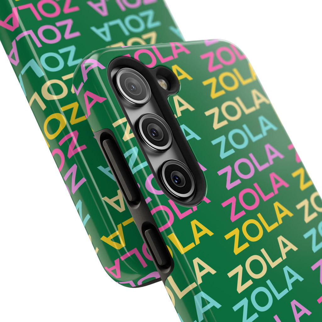 Zola Tough Phone Case (For iPhone, Galaxy & More) - Dark Green