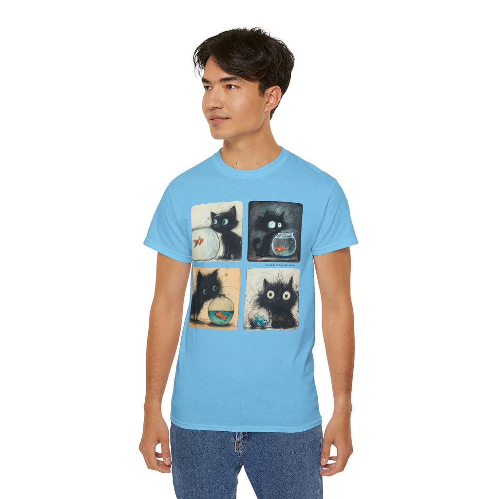 Fishy Kitty Unisex Ultra Cotton Tee