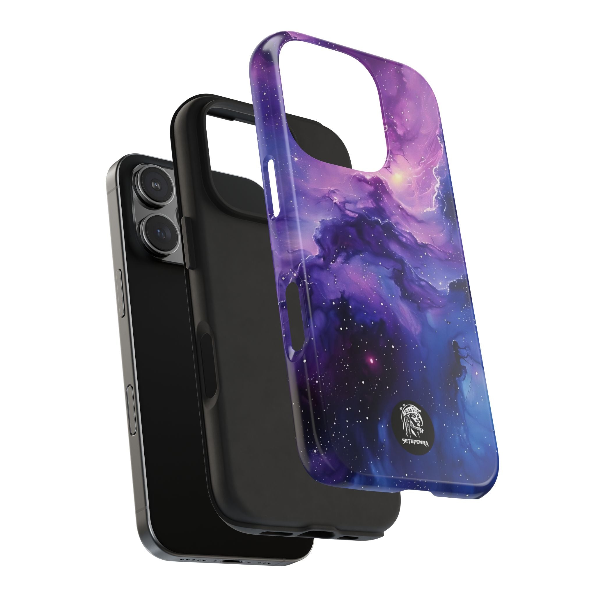 Purple Cosmos Tough Phone Case (For iPhone, Galaxy & More)
