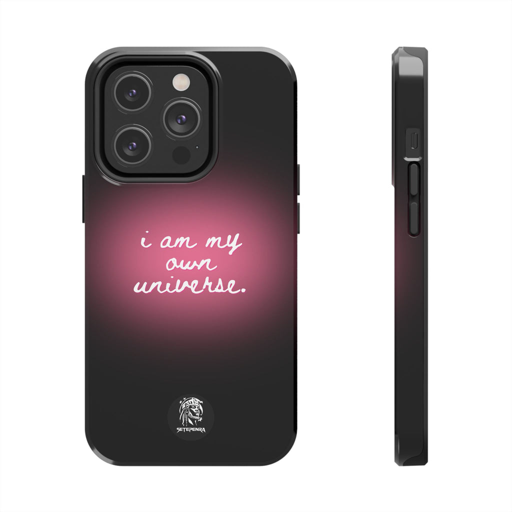 I Am My Own Universe Tough Phone Case (For iPhone, Galaxy & More) - Black SETEPENRA Phone Case.