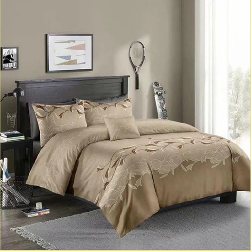 SETEPENRA 3-Piece Rustic Floral Bedding Set SETEPENRA .
