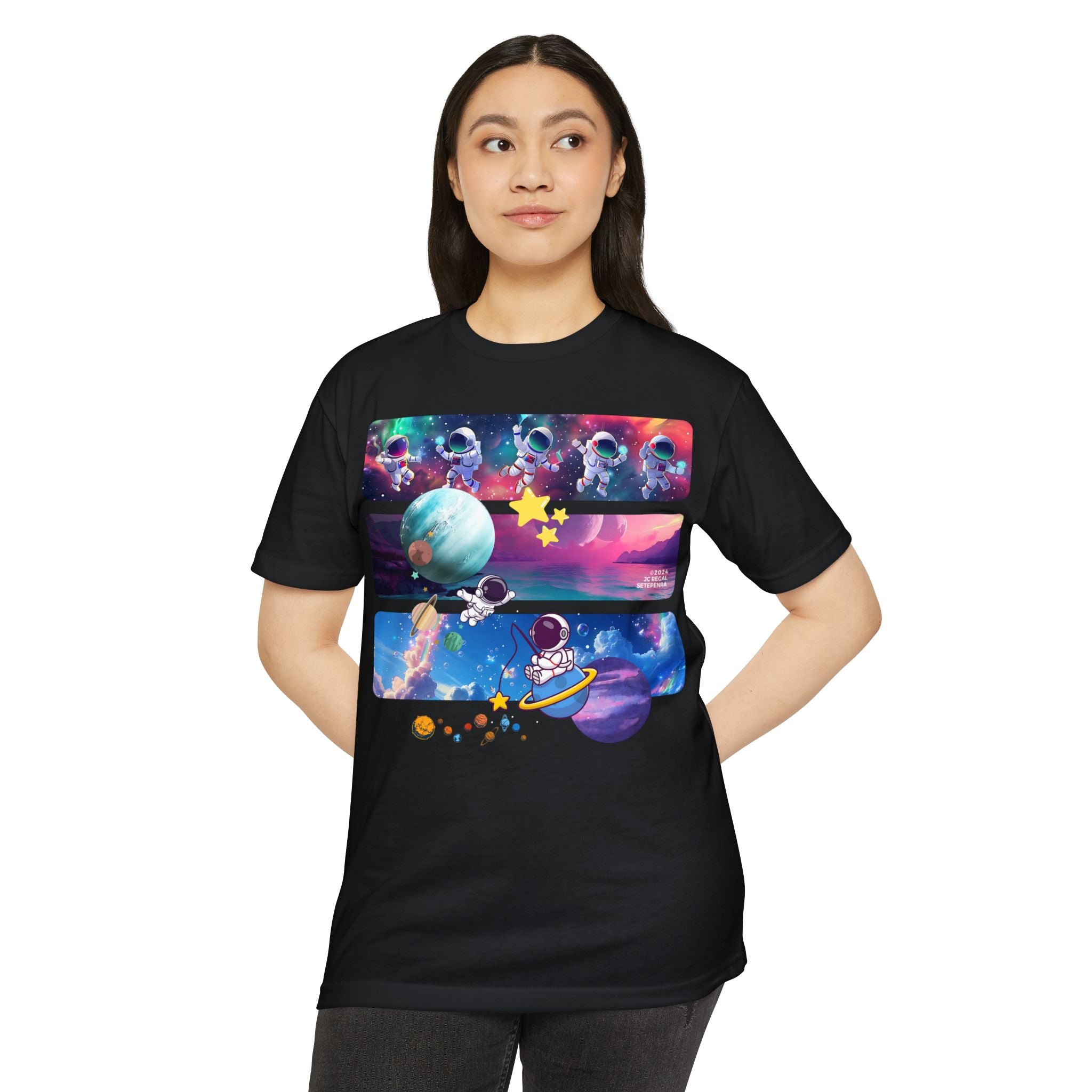Astro Cosmo Unisex CVC Jersey T-shirt
