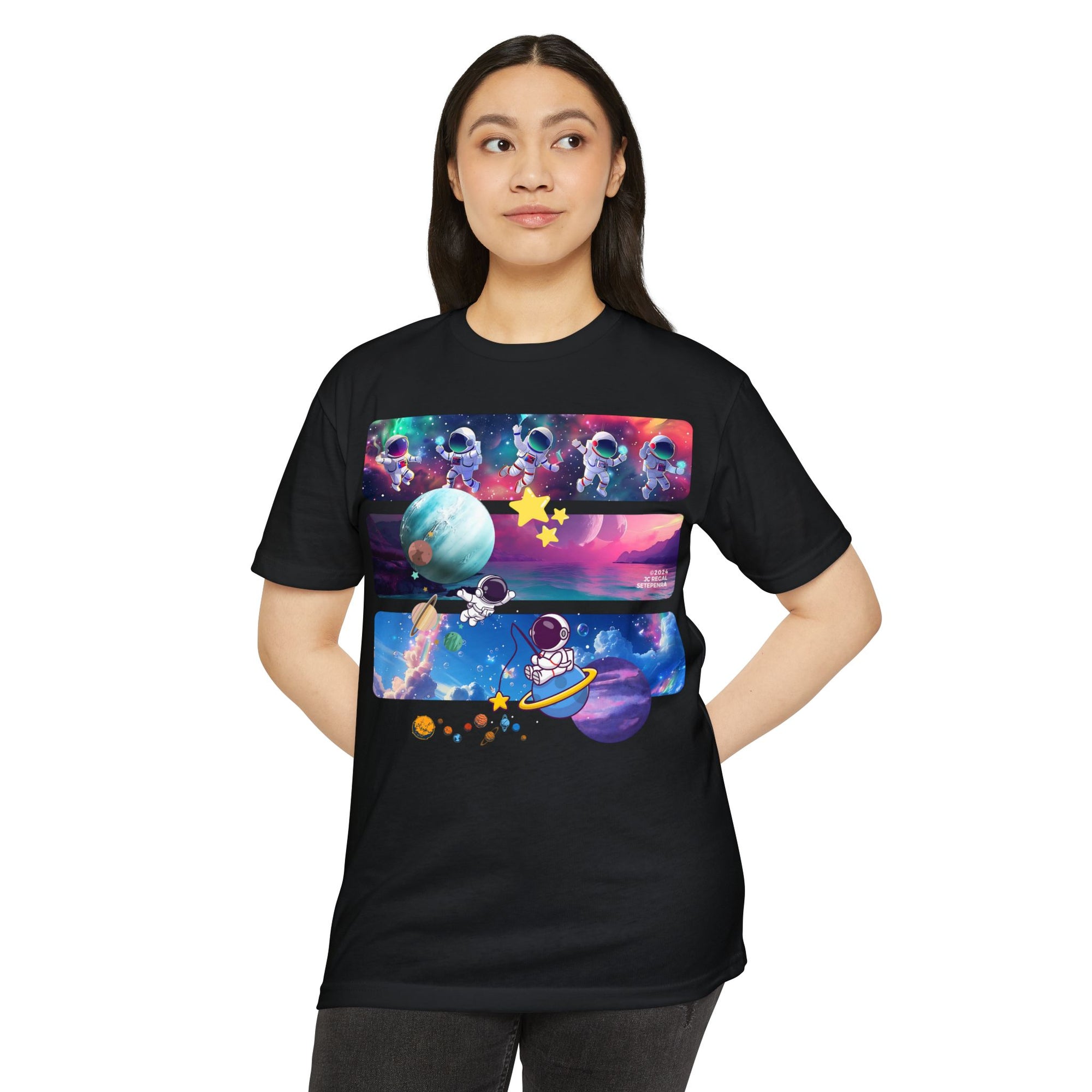 Astro Cosmo Unisex CVC Jersey T-shirt
