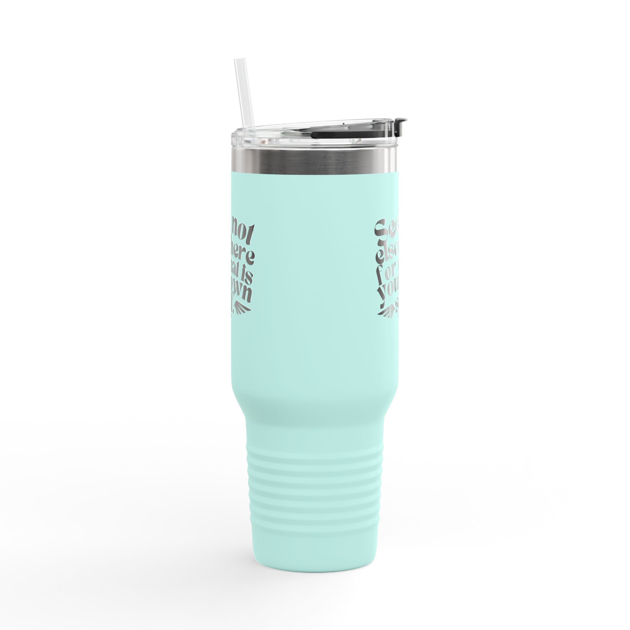 Seek Not Elsewhere Insulated Travel Mug, 40oz SETEPENRA Mug.