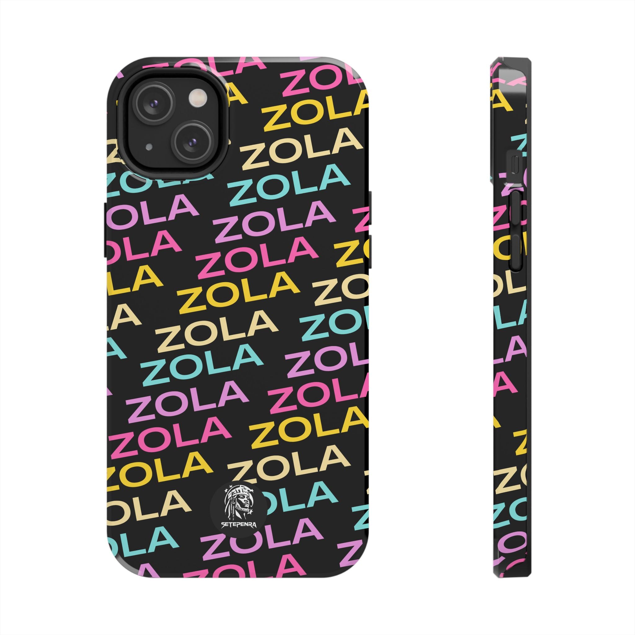 Zola Tough Phone Case (For iPhone, Galaxy & More) - Black
