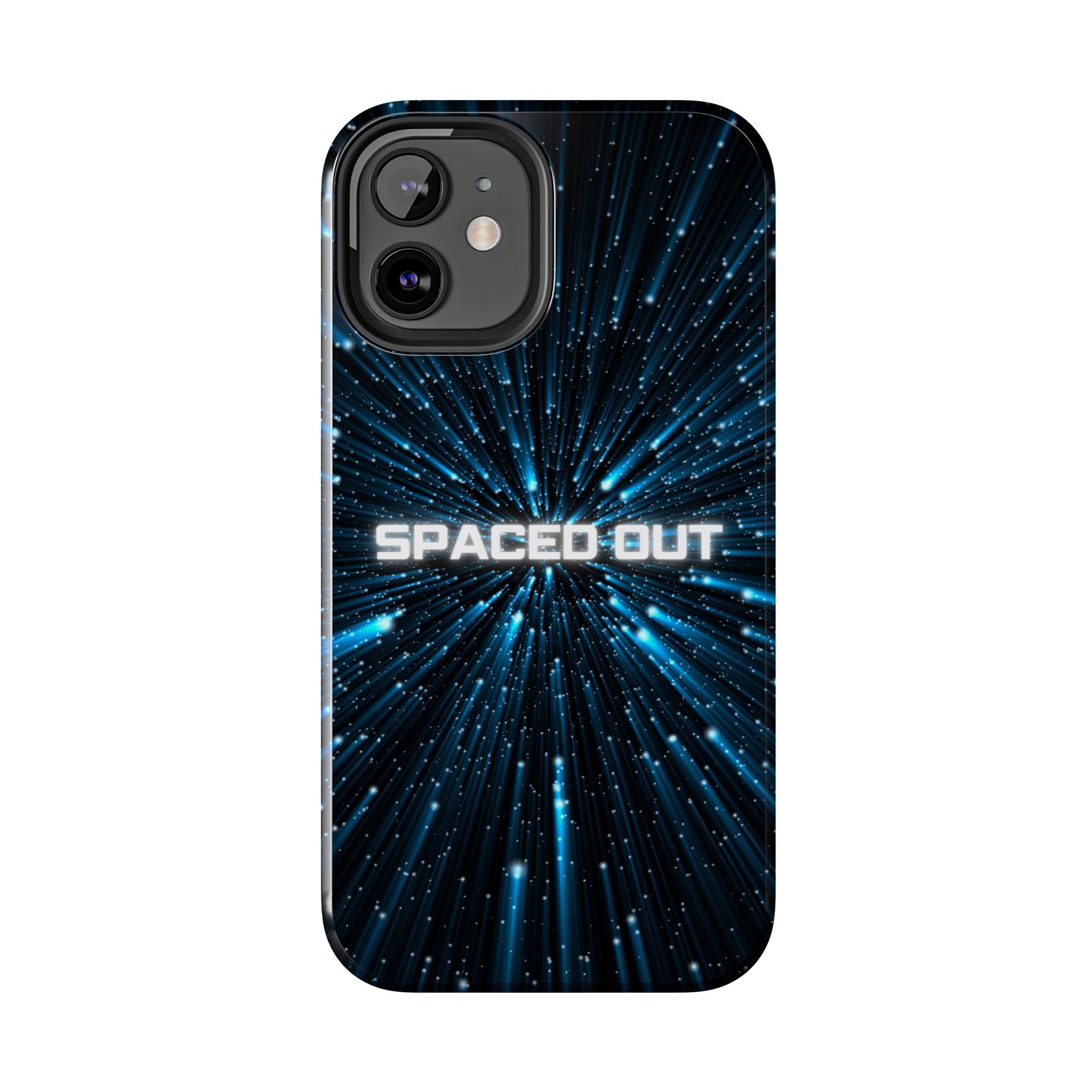 Spaced Out Tough Phone Case — Cosmic Space Warp Protective Cover