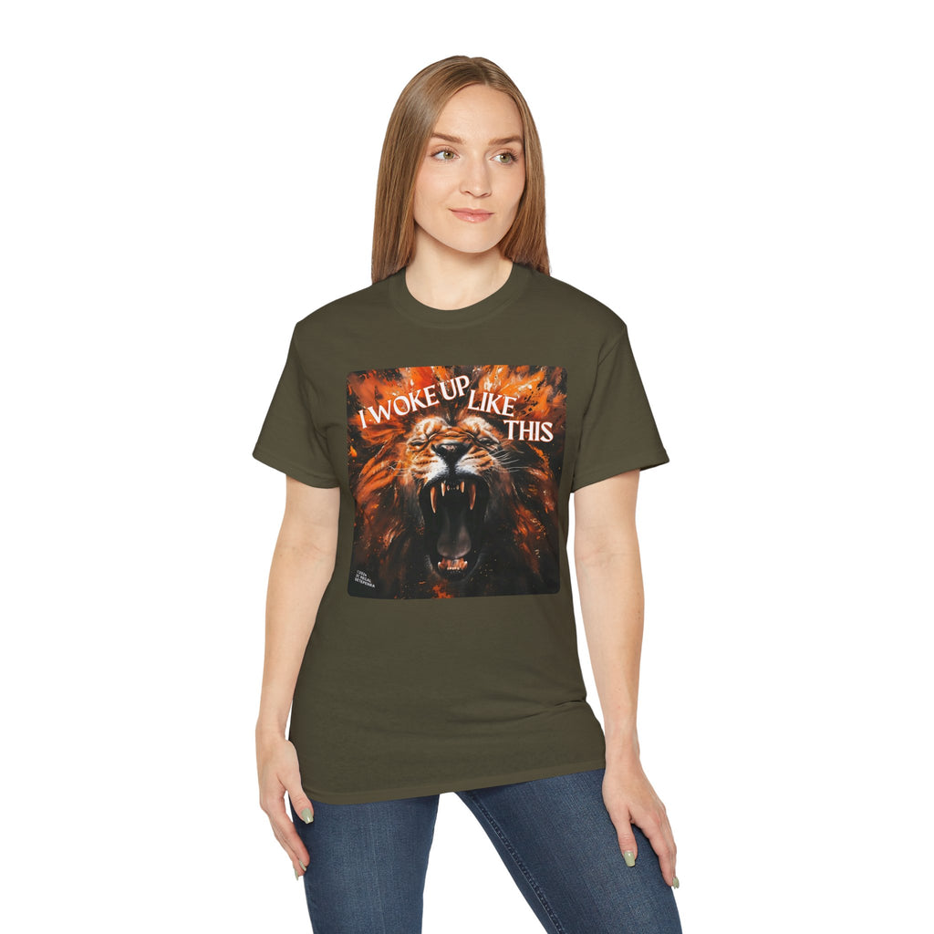 I Woke Up Like This (Roaring Edition 2) Unisex Ultra Cotton Tee