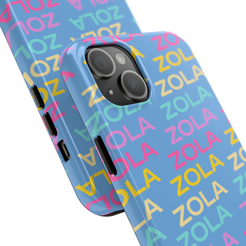 Zola Tough Phone Case (For iPhone, Galaxy & More) - Light Blue