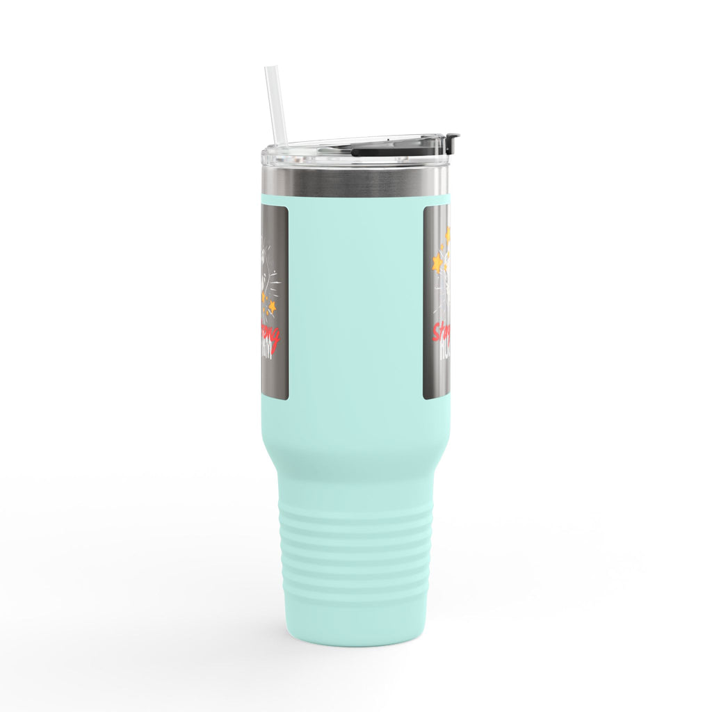 Stay Strong Hold Firm Insulated Travel Mug, 40oz