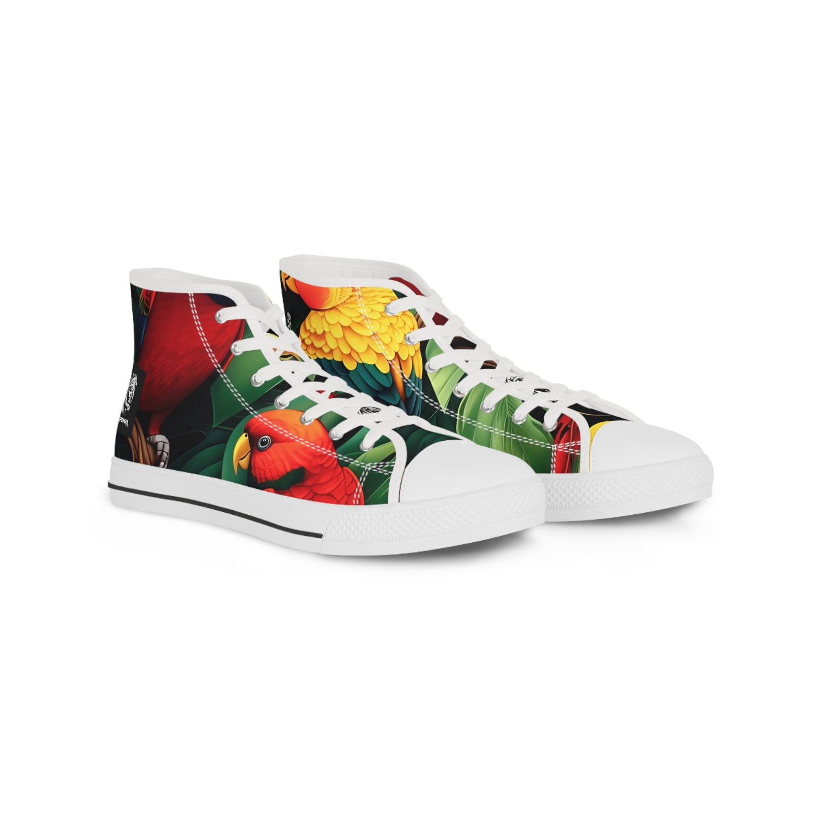 Tri-Parrot Men's High Top Sneakers SETEPENRA Shoes.