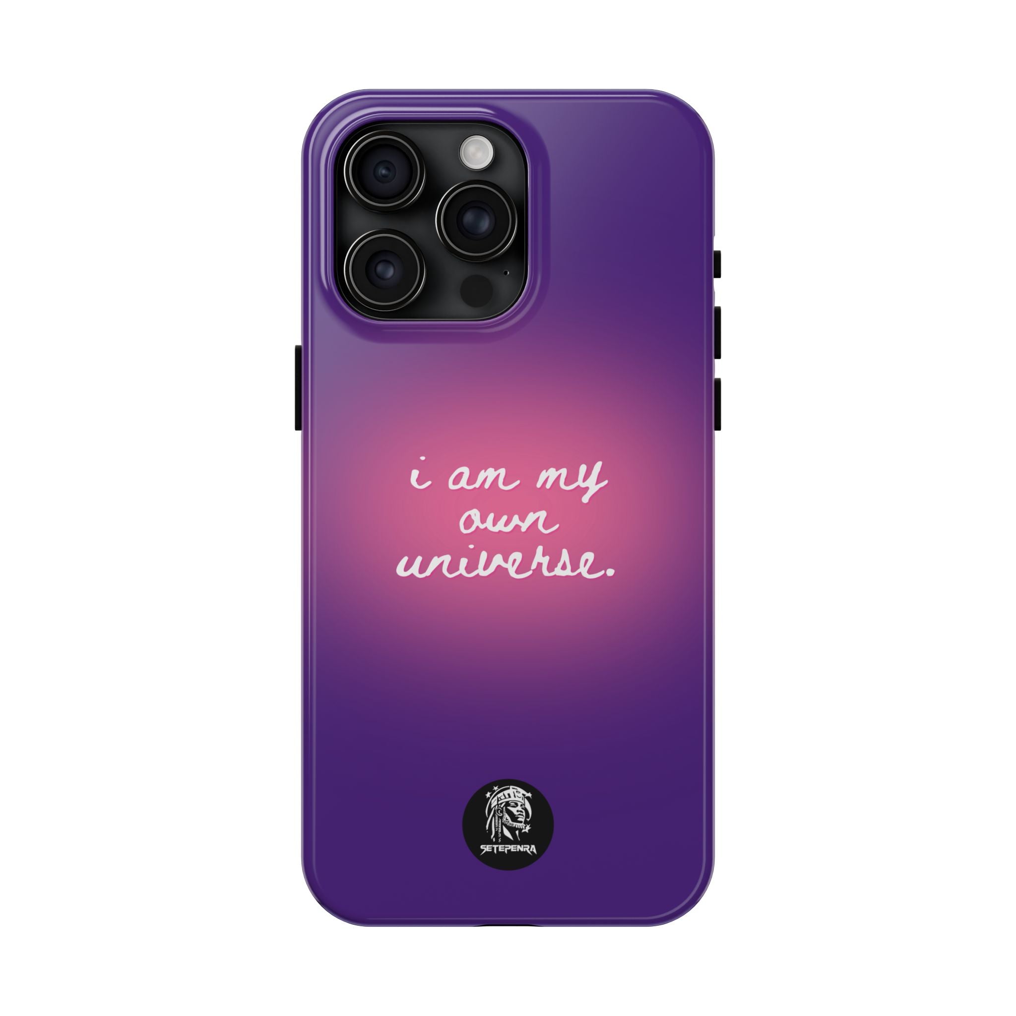 I Am My Own Universe Tough Phone Case (For iPhone, Galaxy & More) - Purple