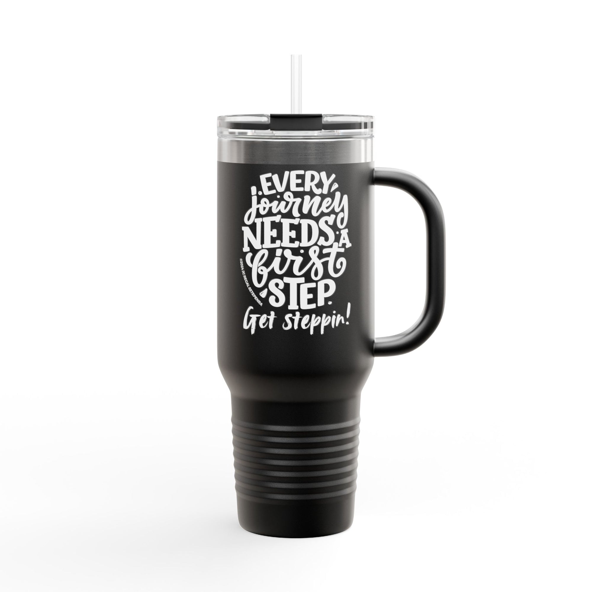 Get Steppin! Insulated Travel Mug, 40oz