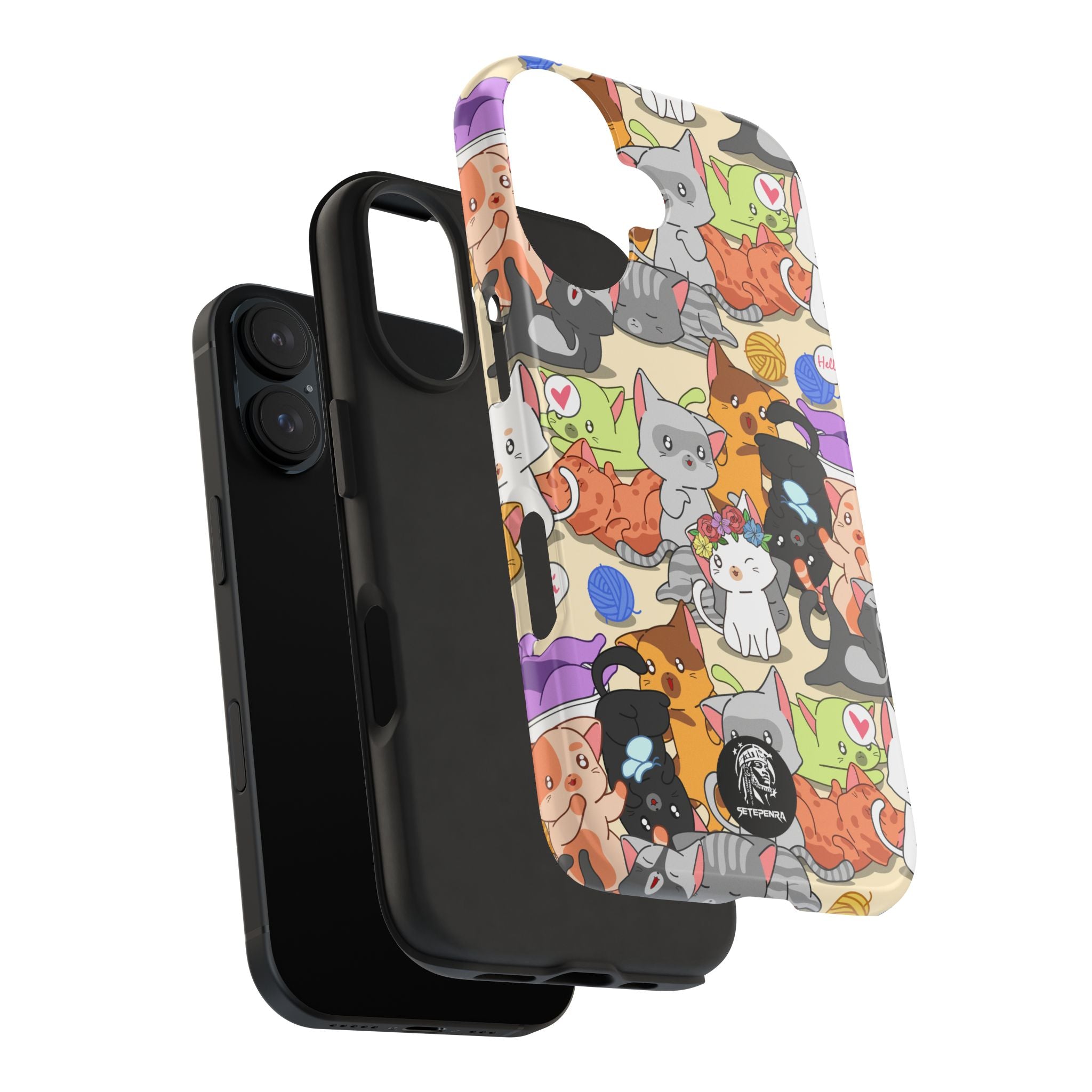 Cats A Lot Tough Phone Case (For iPhone, Galaxy & More)
