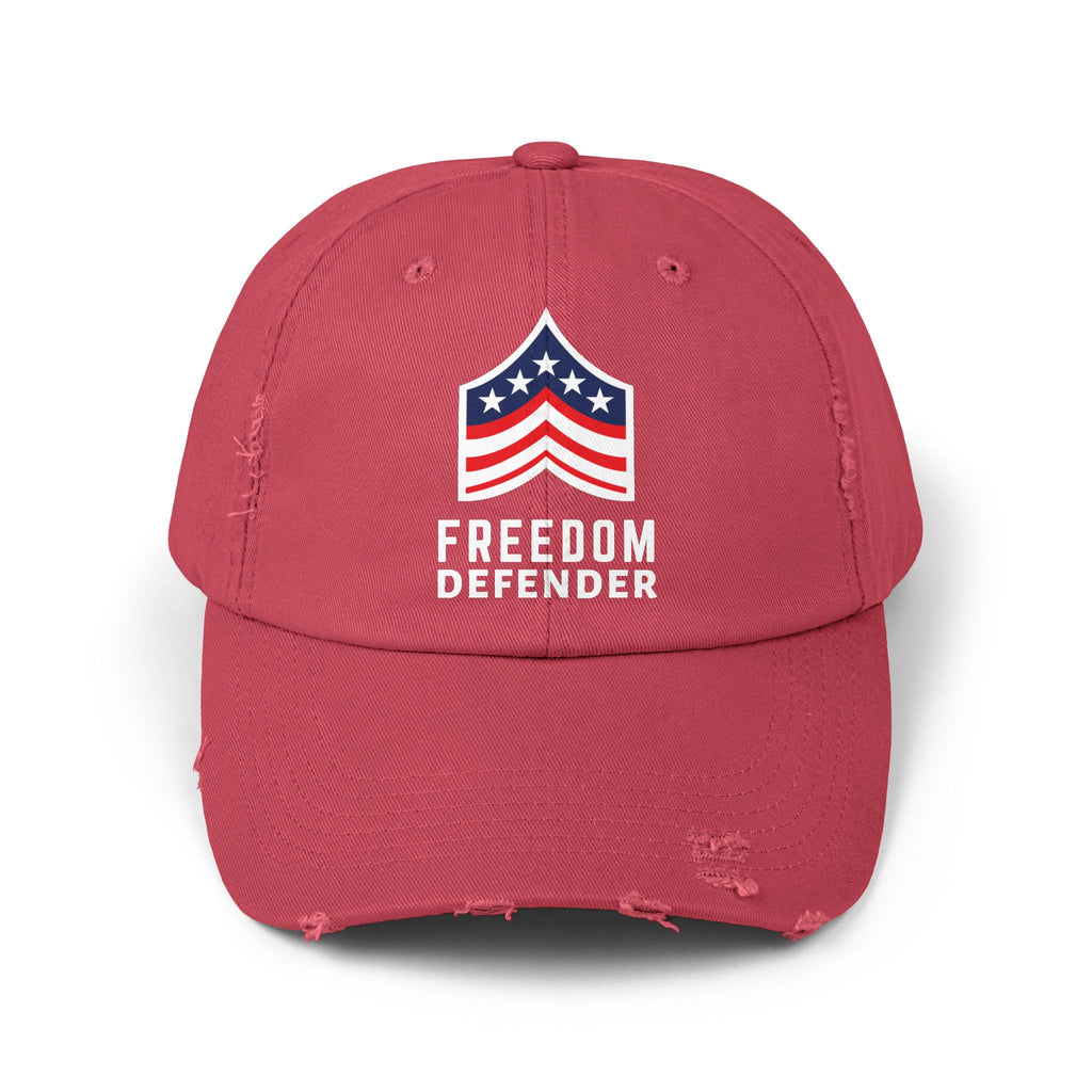 Freedom Defender Unisex Distressed Cap SETEPENRA Hats.
