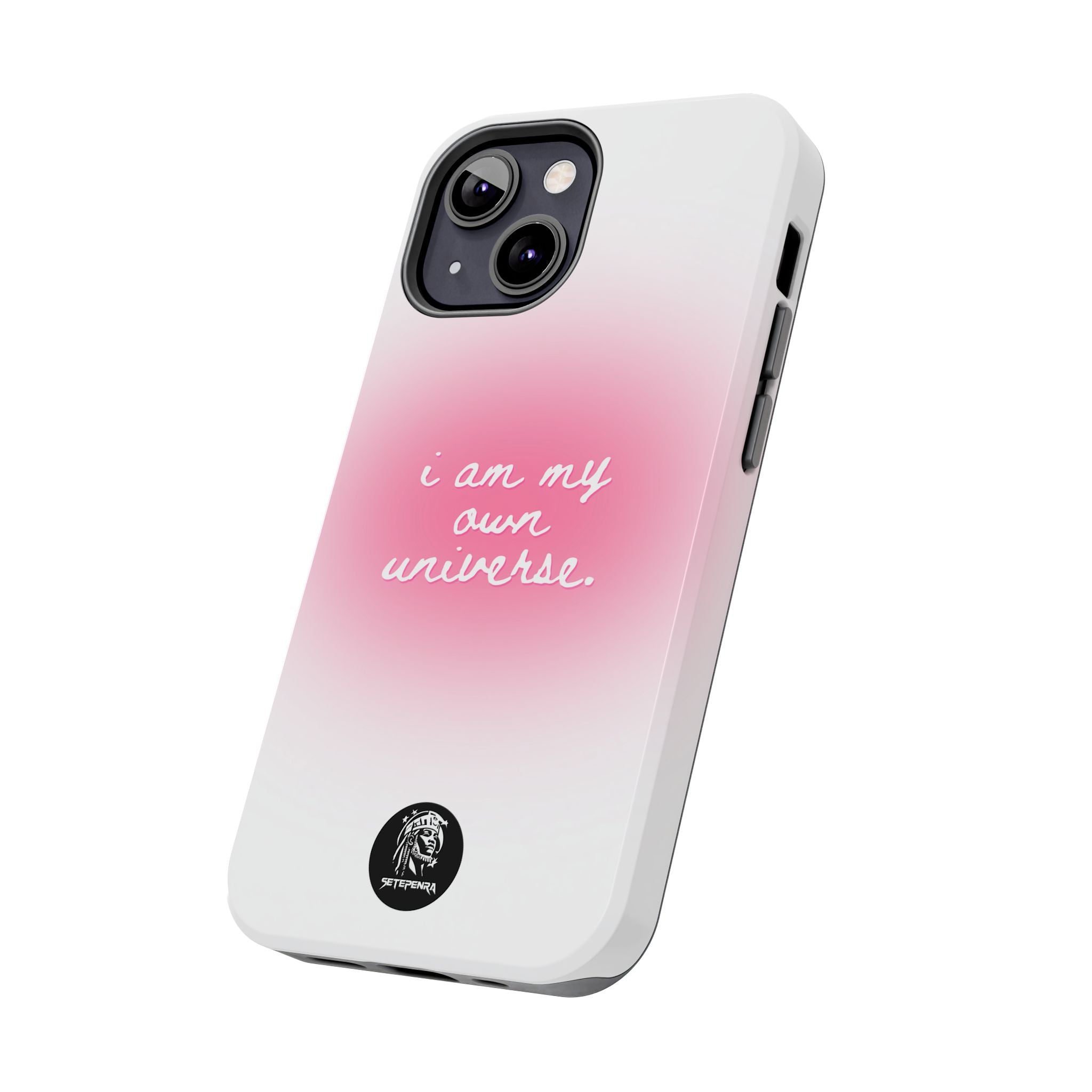 I Am My Own Universe Tough Phone Case (For iPhone, Galaxy & More) - White