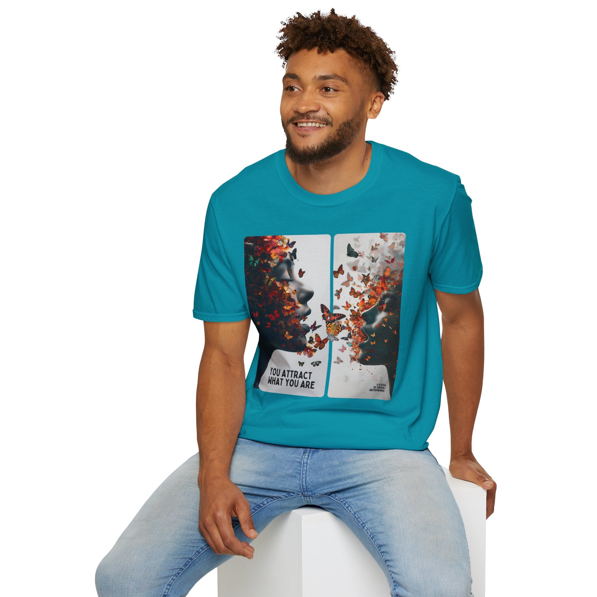 You Attract What You Are (1st Edition) Unisex Softstyle T-Shirt
